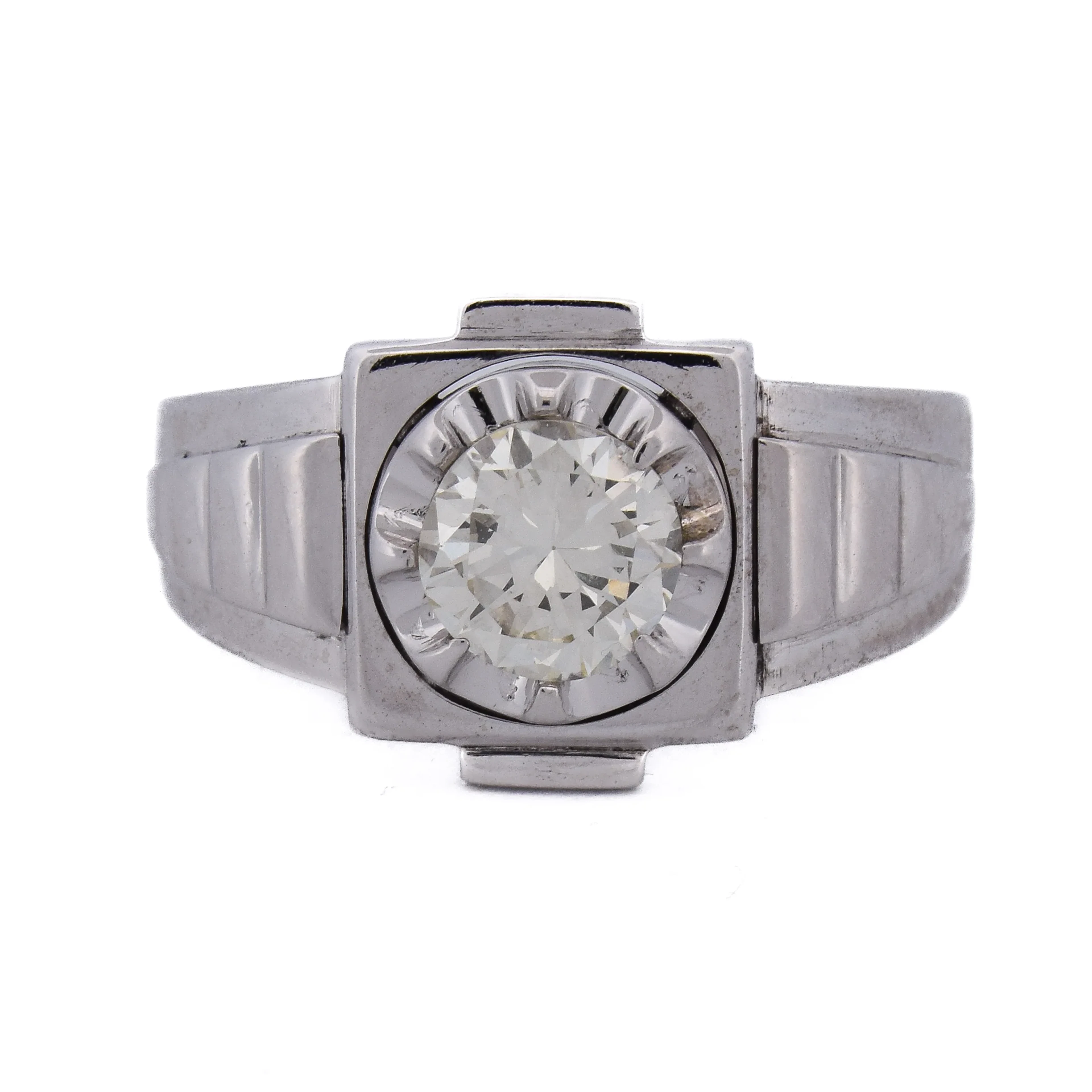 White gold and diamond Ring