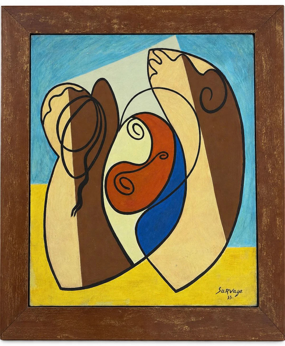 Leopold Survage (1879-1968) Abstract Composition, 1933