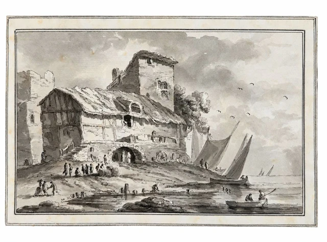 Attributed to Claude Joseph Vernet (1714-1789) Coastal...