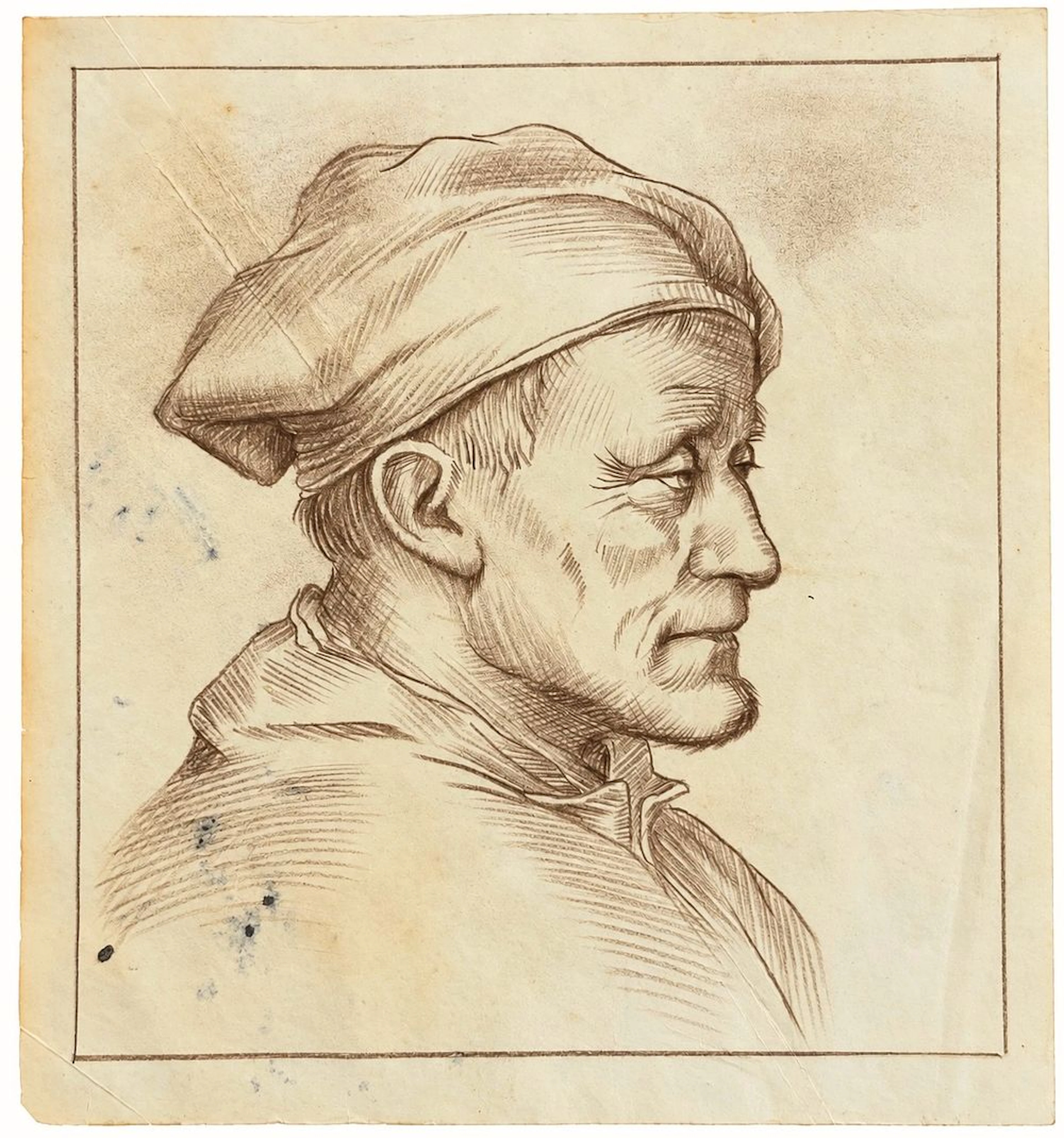 Unknown Artist, Portrait of a Man in Profile