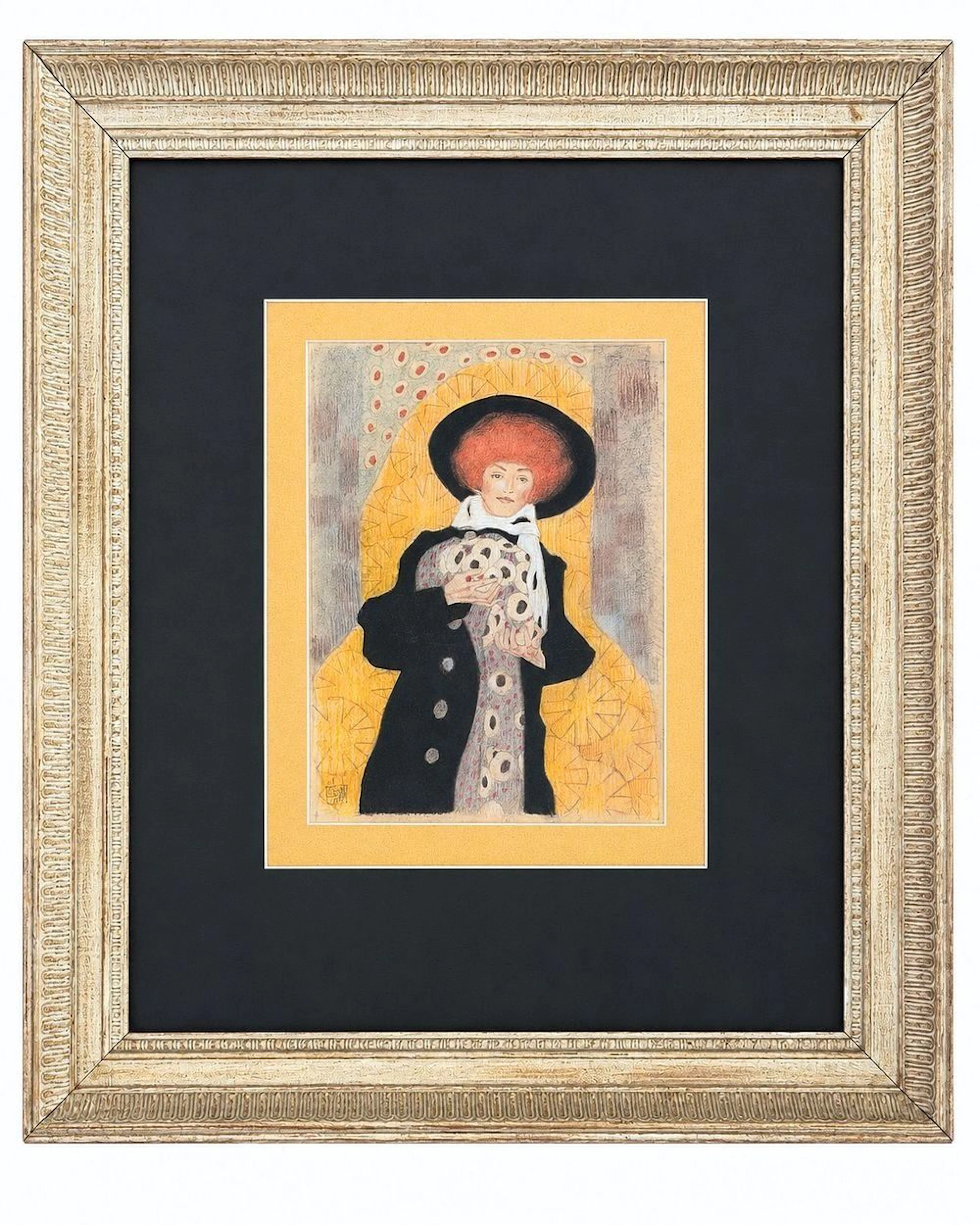Gustav Klimt (1862-1918) Portrait of a Woman in a Hat