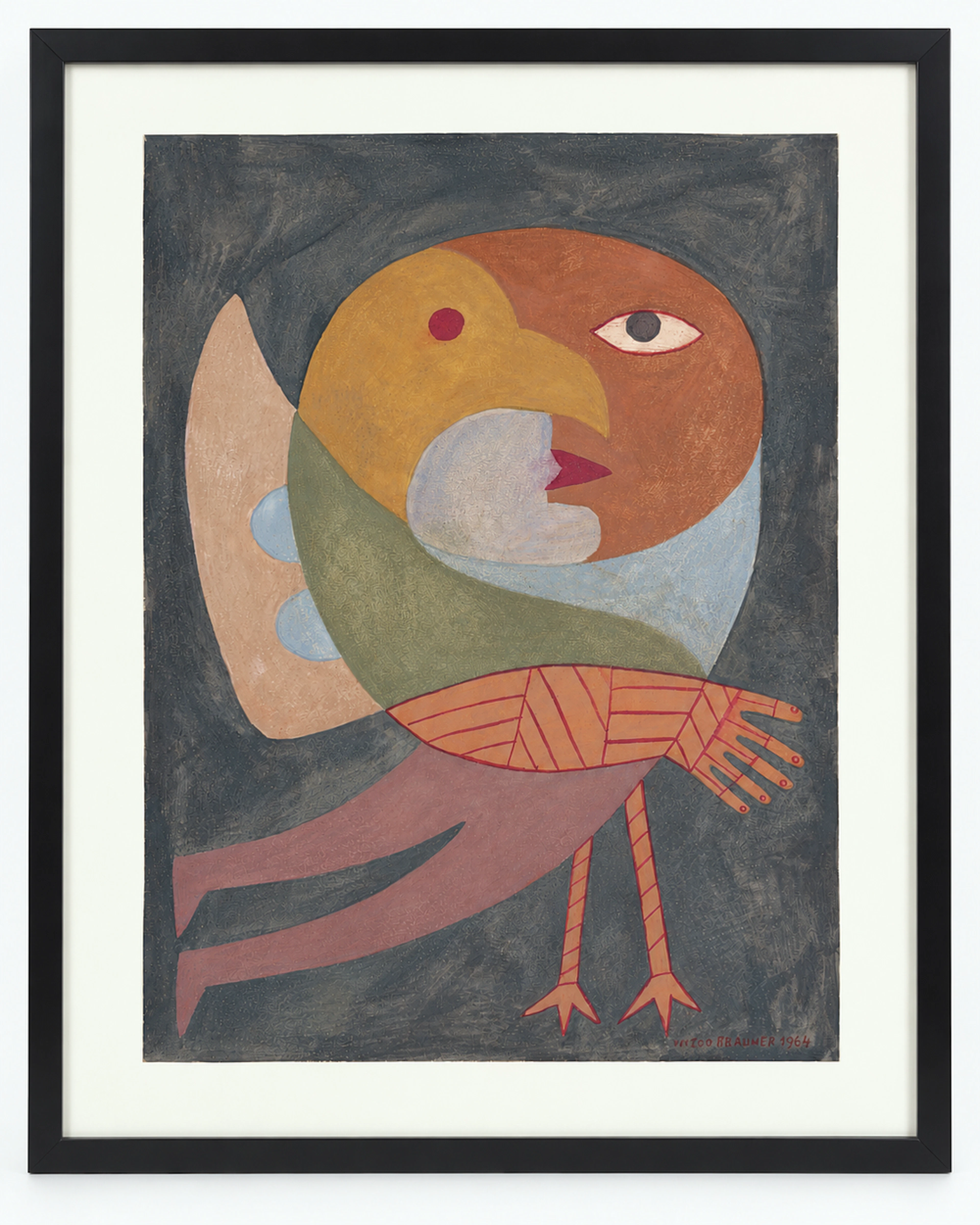 Victor Brauner (1903-1966) Surrealist Composition, 1964