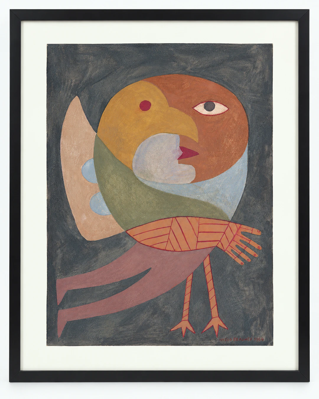 Victor Brauner (1903-1966) Surrealist Composition, 1964