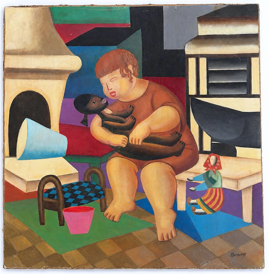 Marie Vassilieff (1884-1957), Mother and Child