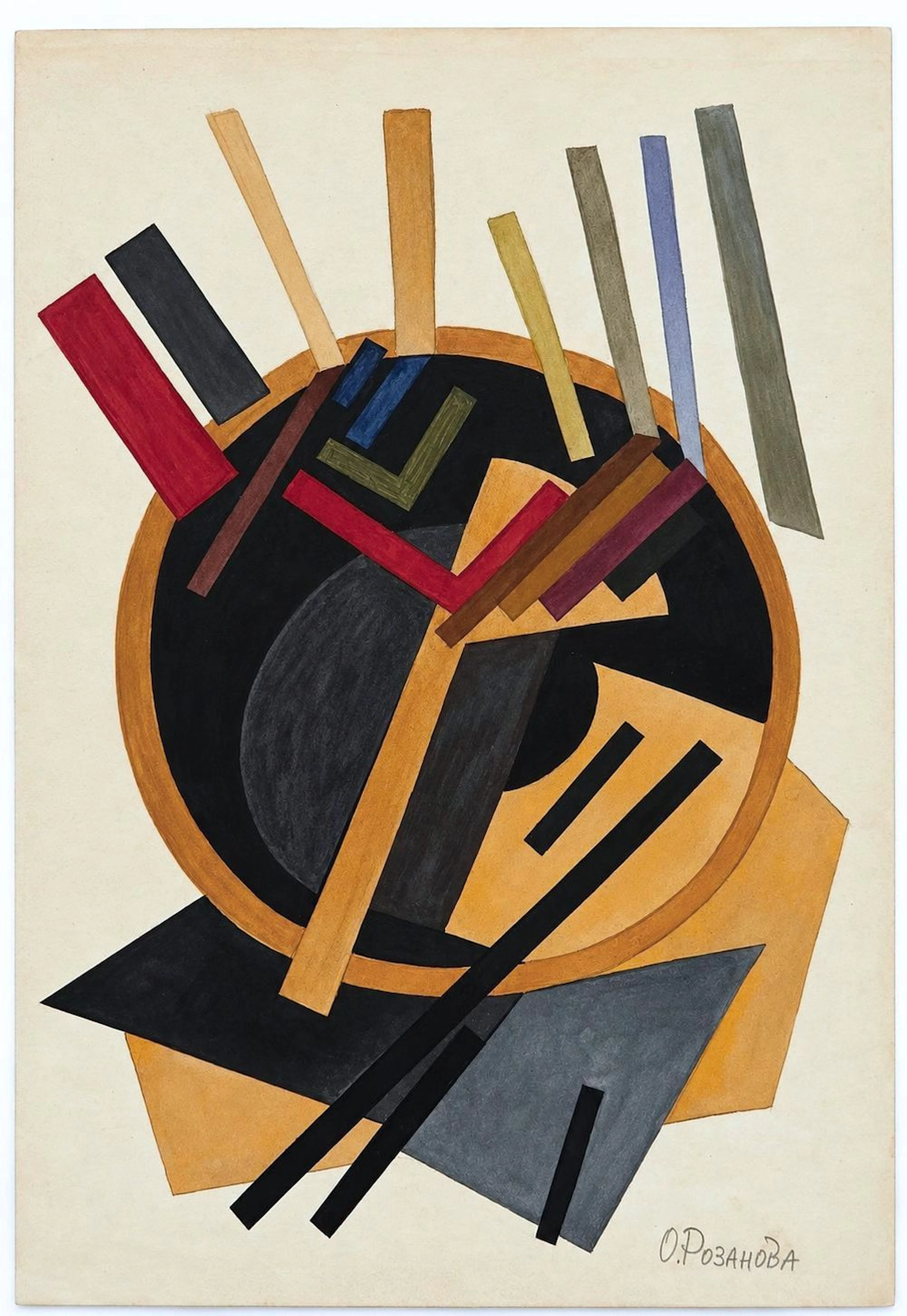 Olga Rozanova (1886-1918) Suprematist Composition