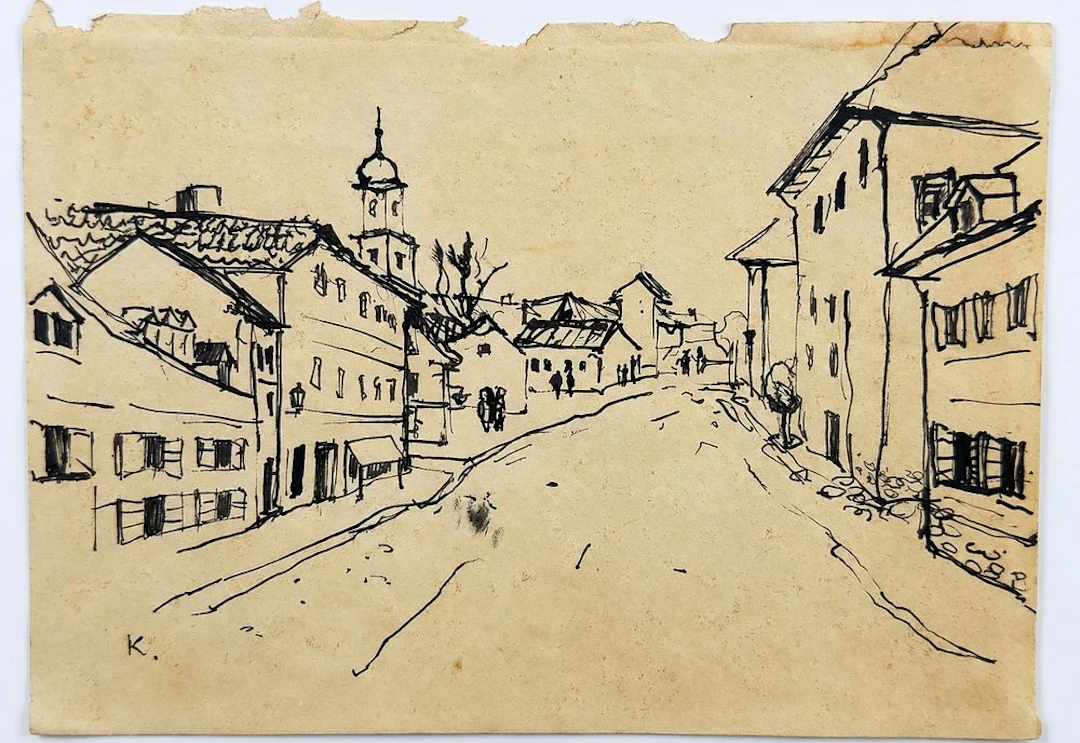 Wassily Kandinsky(1866-1944) Urban Composition