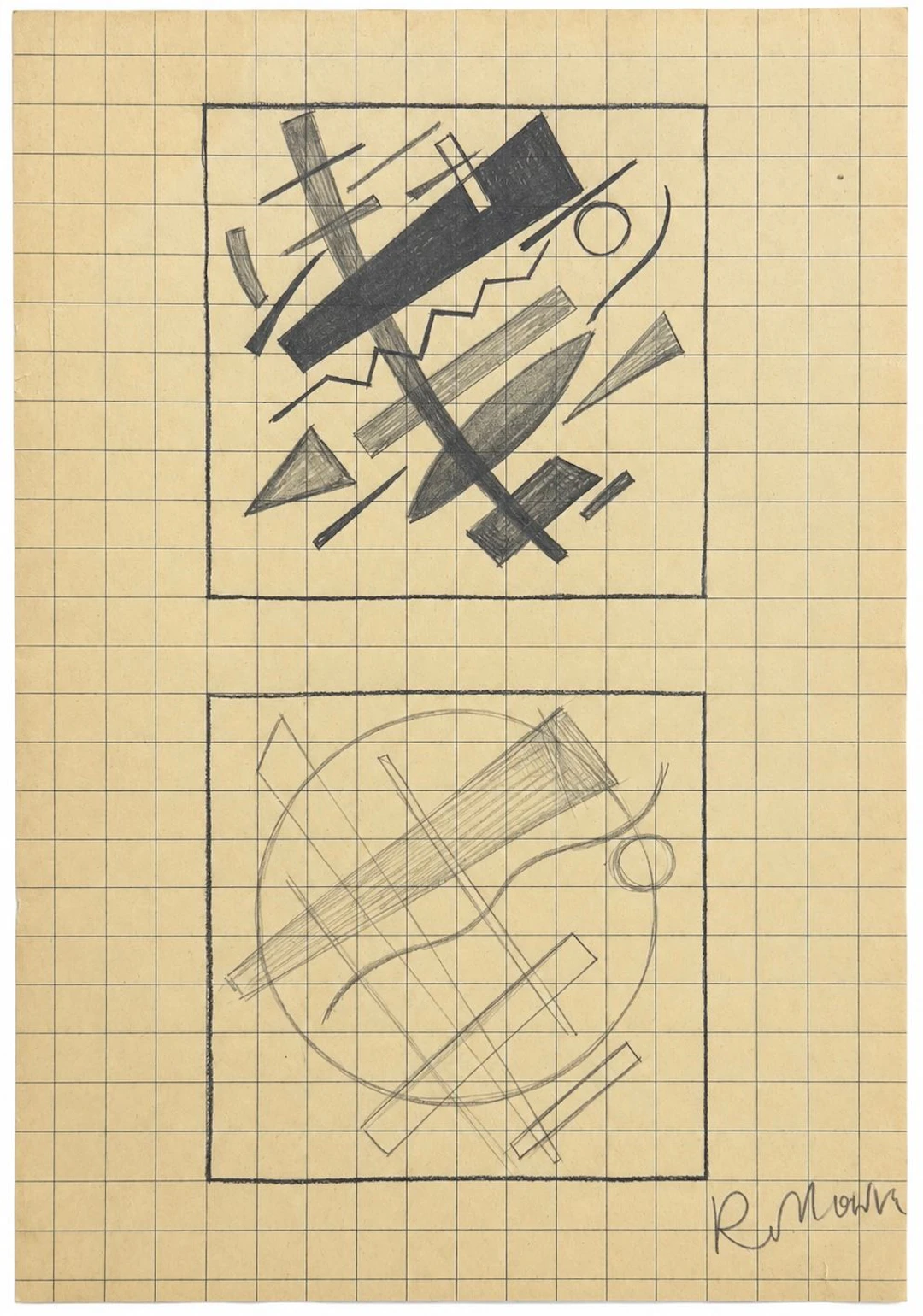 Kazimir Malevich (1879-1935) Suprematist Composition Studies