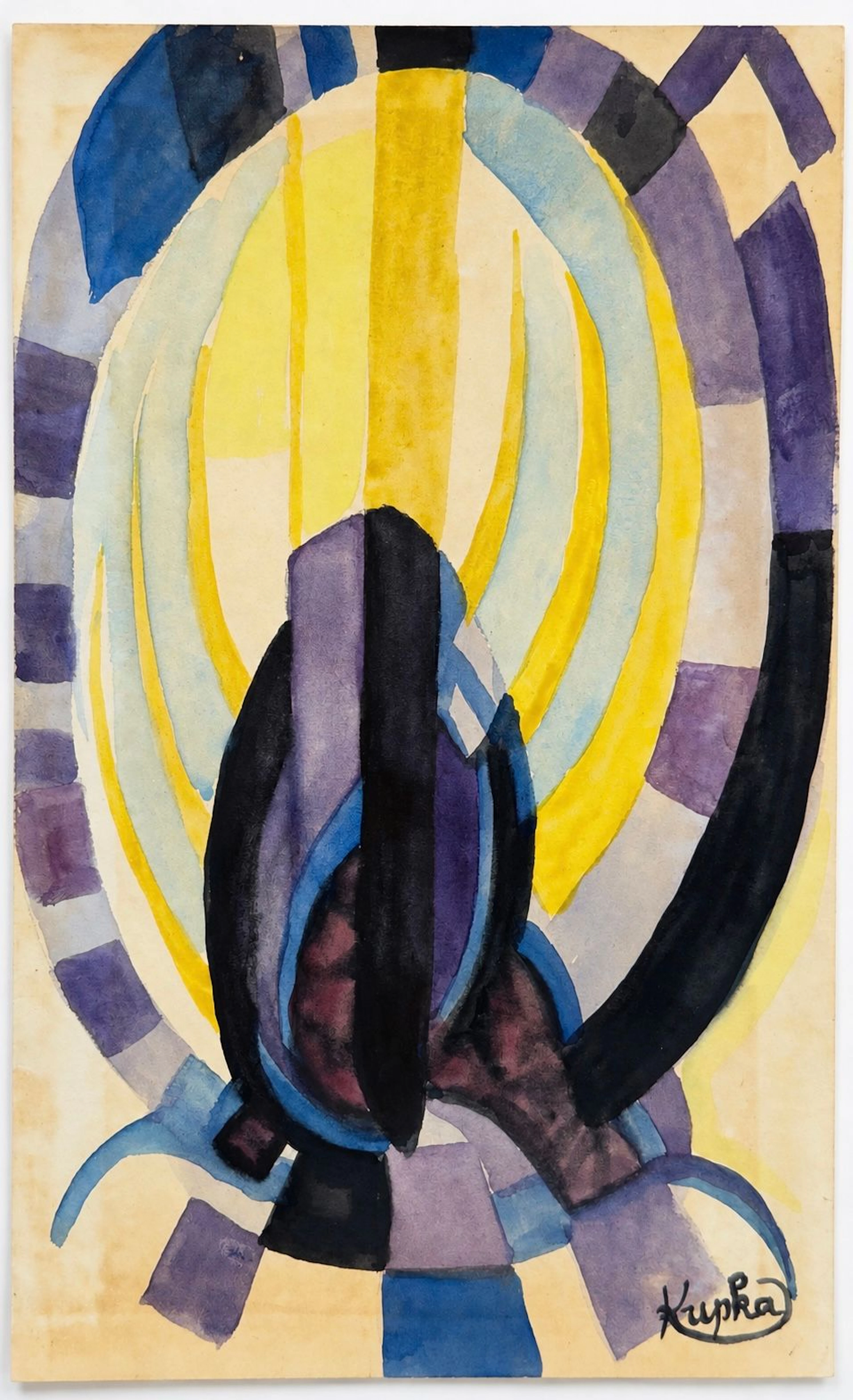 Frantisek Kupka (1871-1957) Abstract Composition