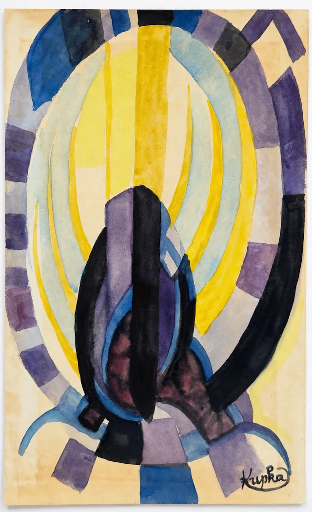 Frantisek Kupka (1871-1957) Abstract Composition