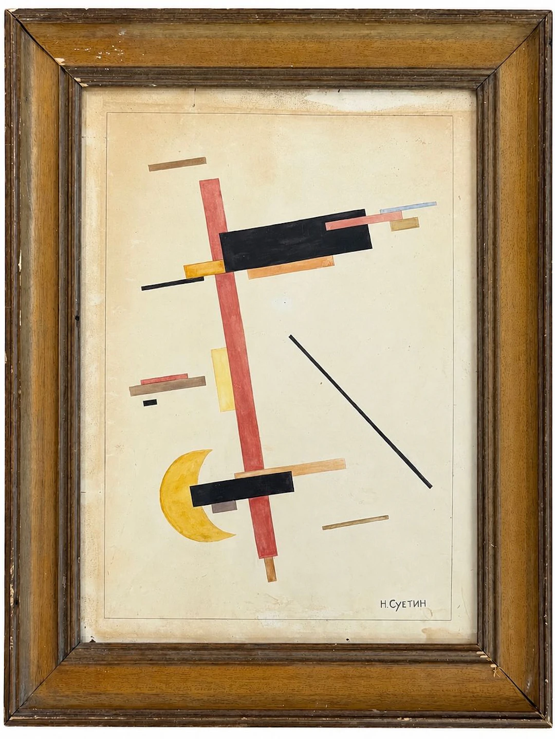 Nikolai Suetin (1897-1954) Suprematist Composition