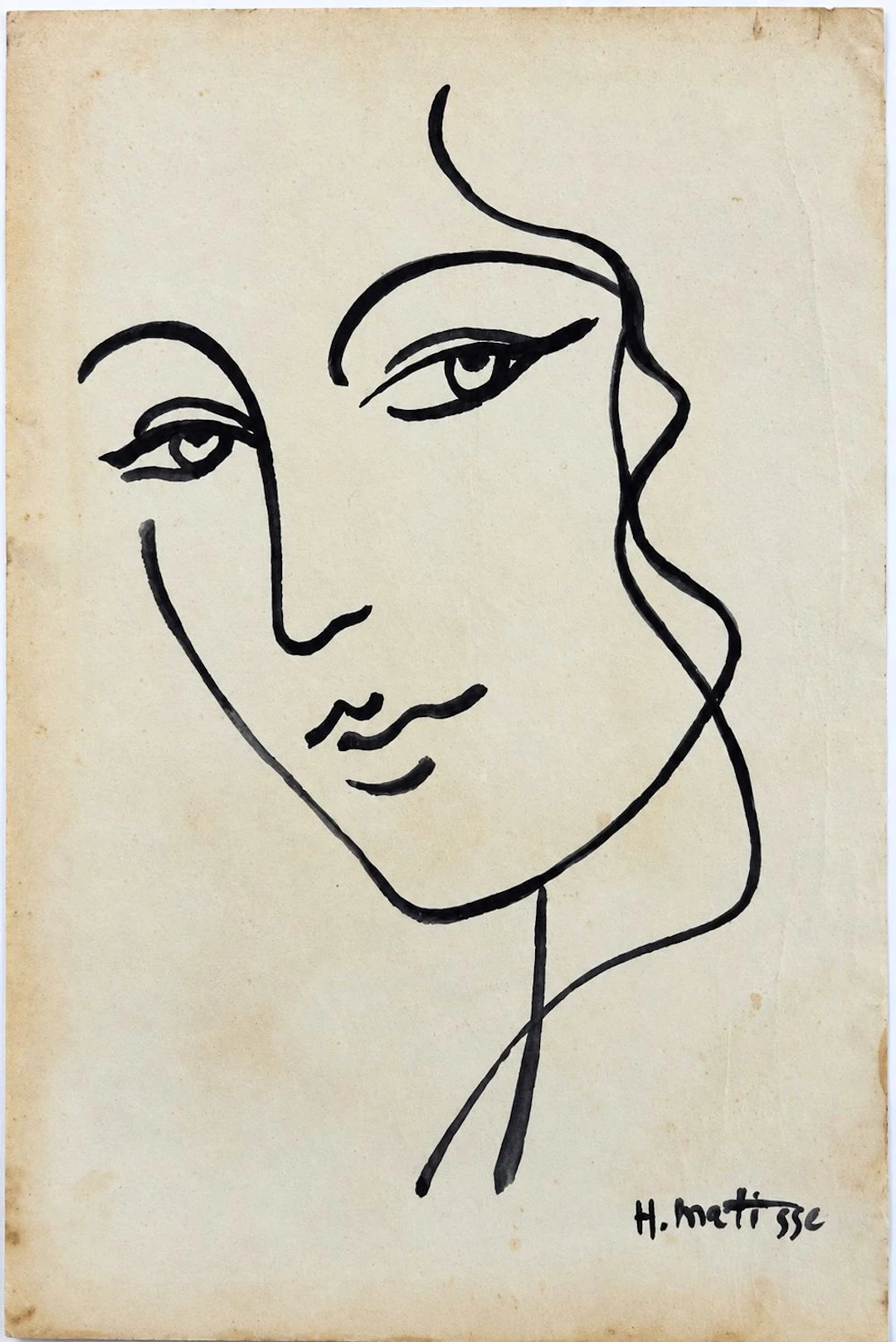 Henri Matisse (1869-1954), Portrait of a Woman