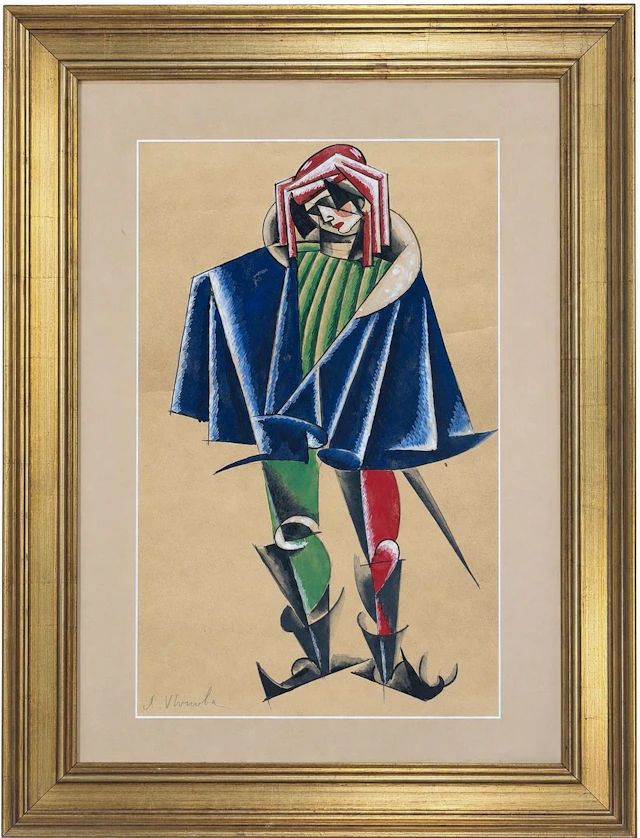 Lyubov Popova (1889-1924) Costume Design