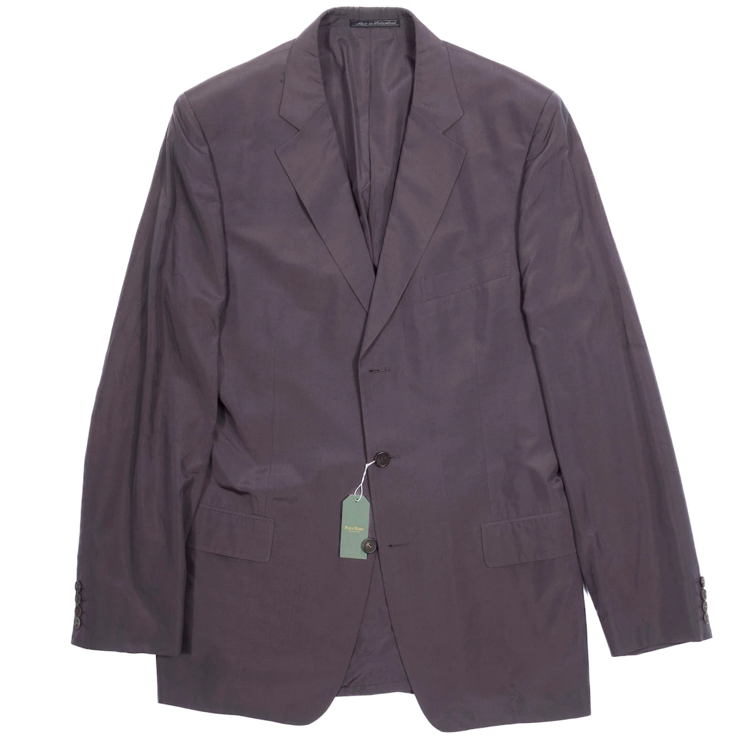 Gucci Grey Silk Suit Sz 54