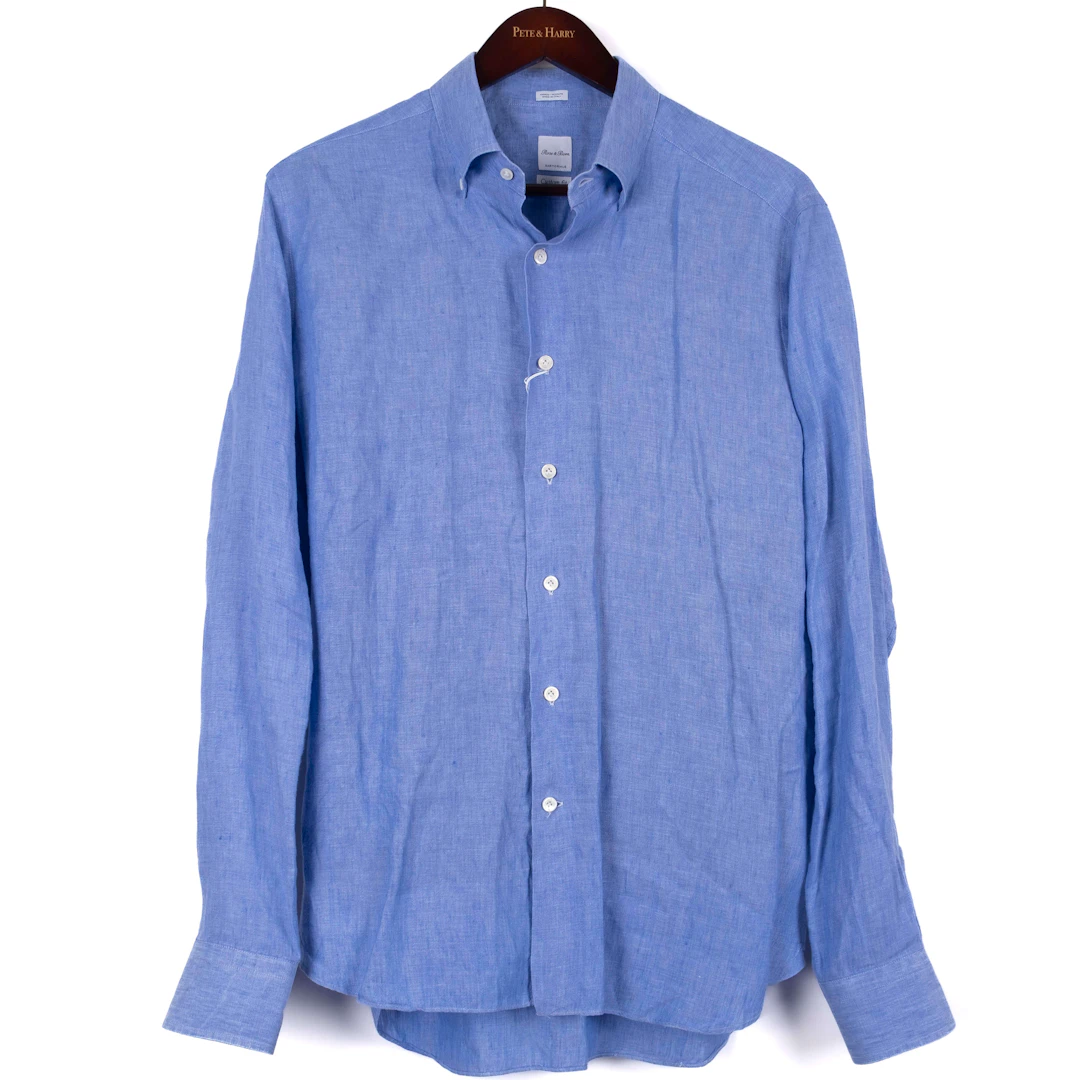 Light Blue Linen Shirt
