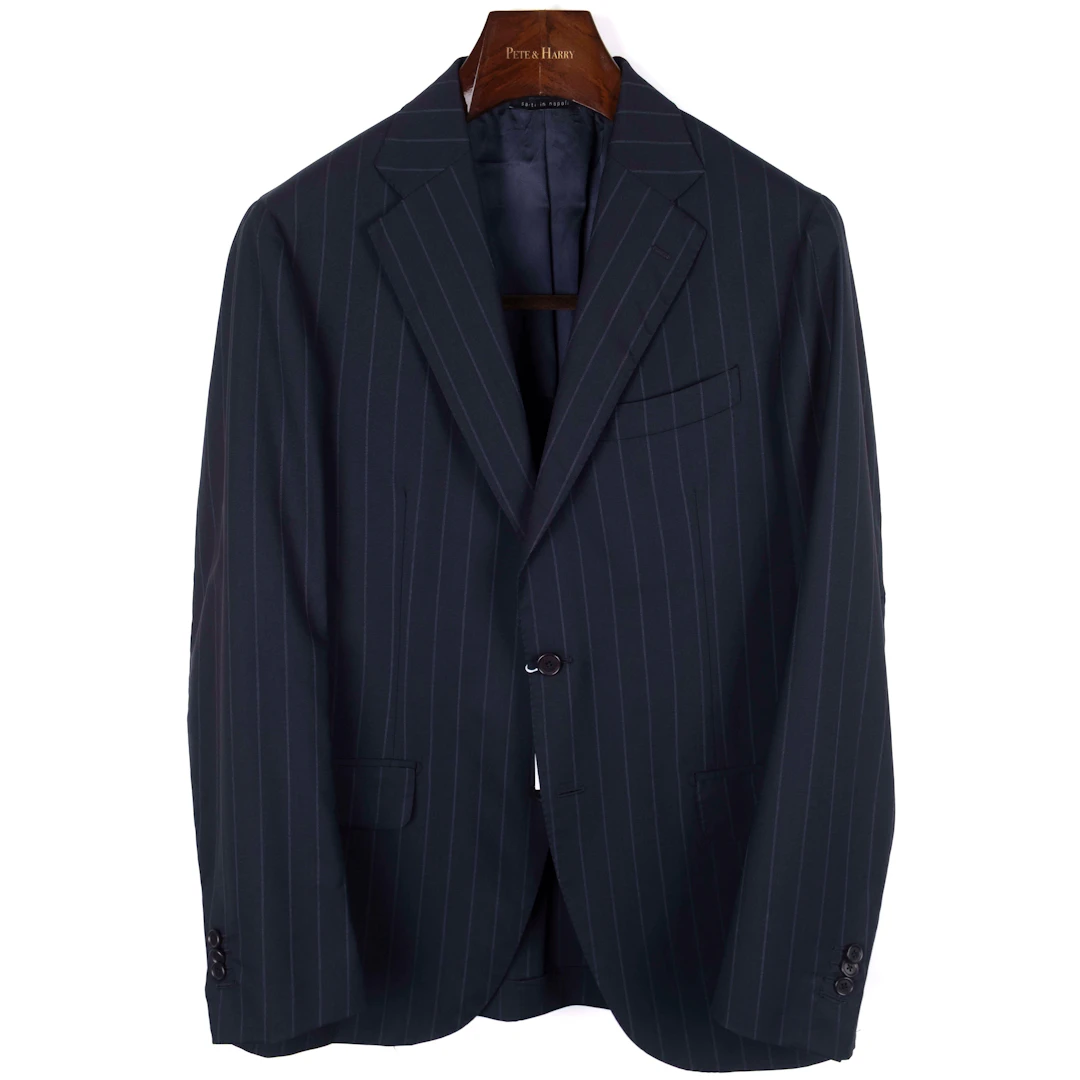 Striped Navy Sport Coat
