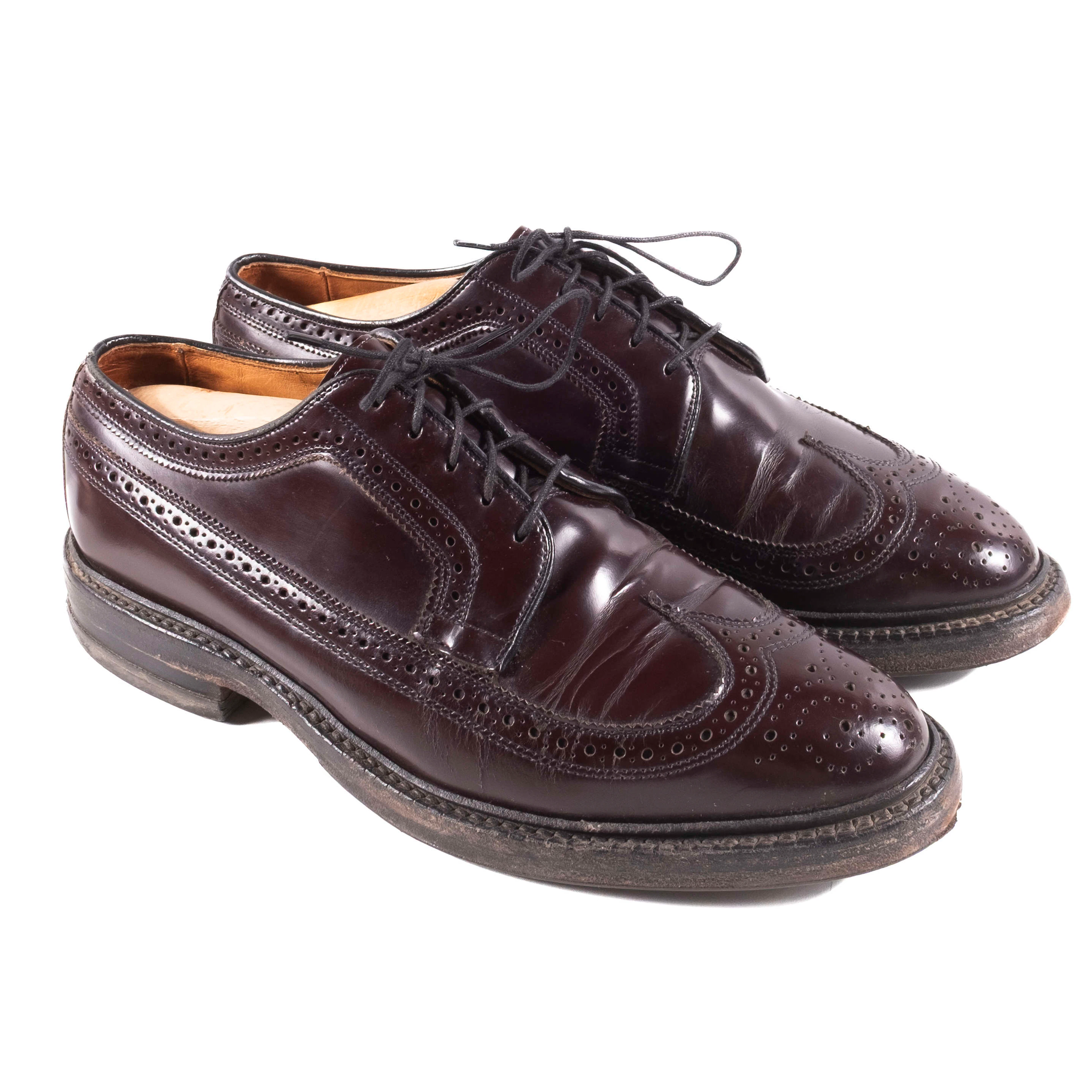 Allen Edmonds Burgundy Brogues