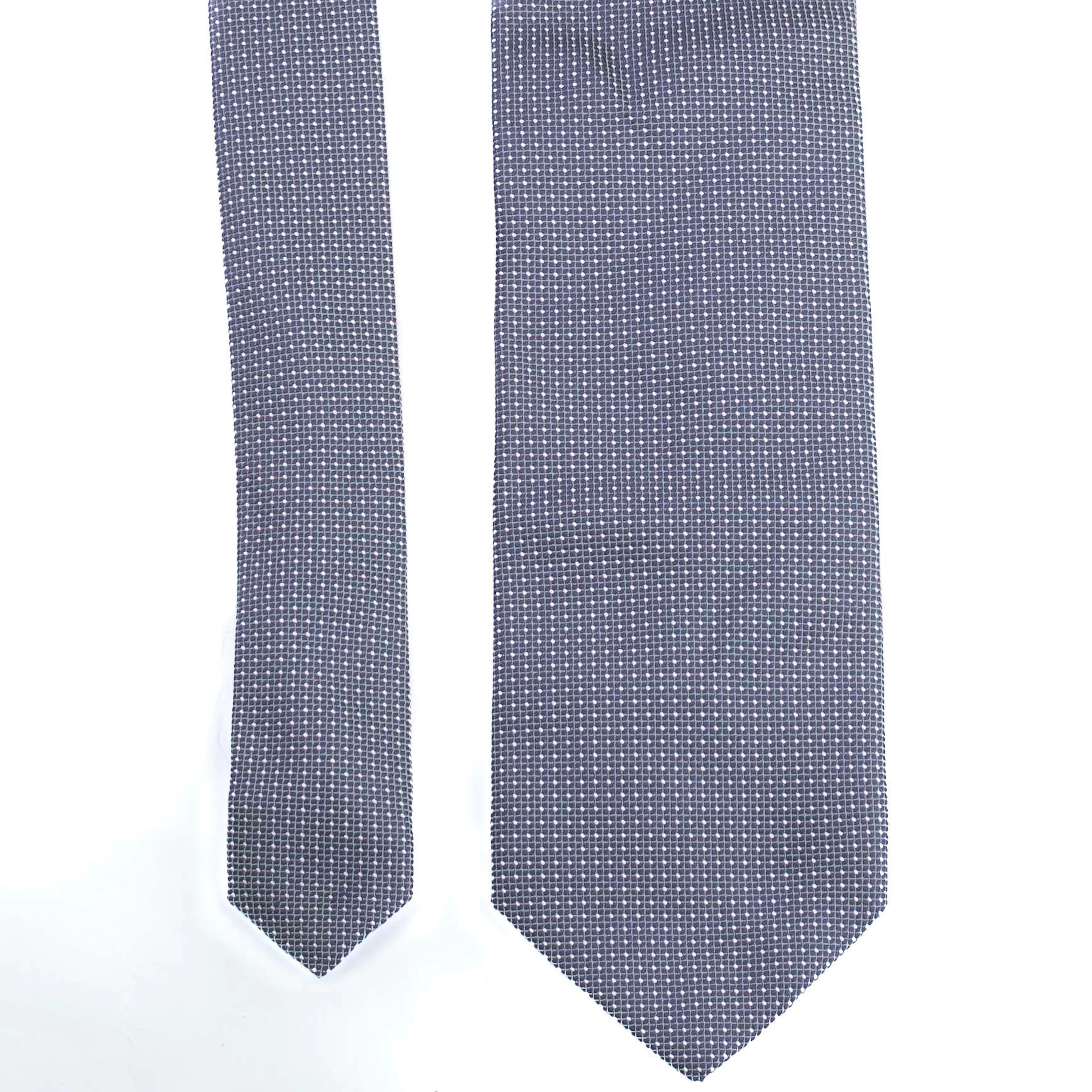 Navy Dotted Tie