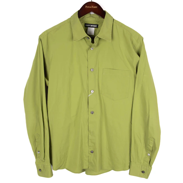 Lime Green Issey Miyake Shirt