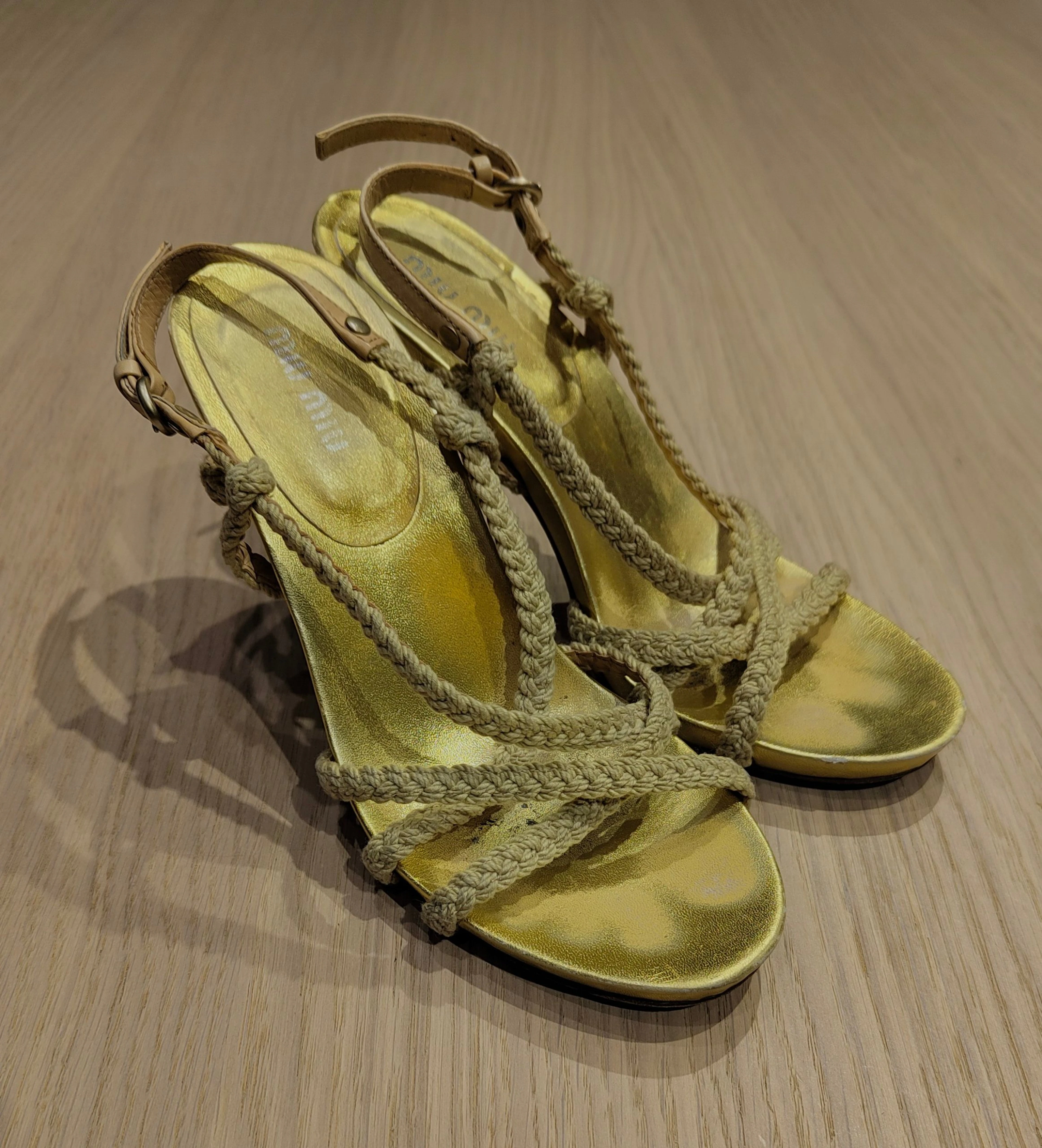 Miu Miu · Sandals · Leather