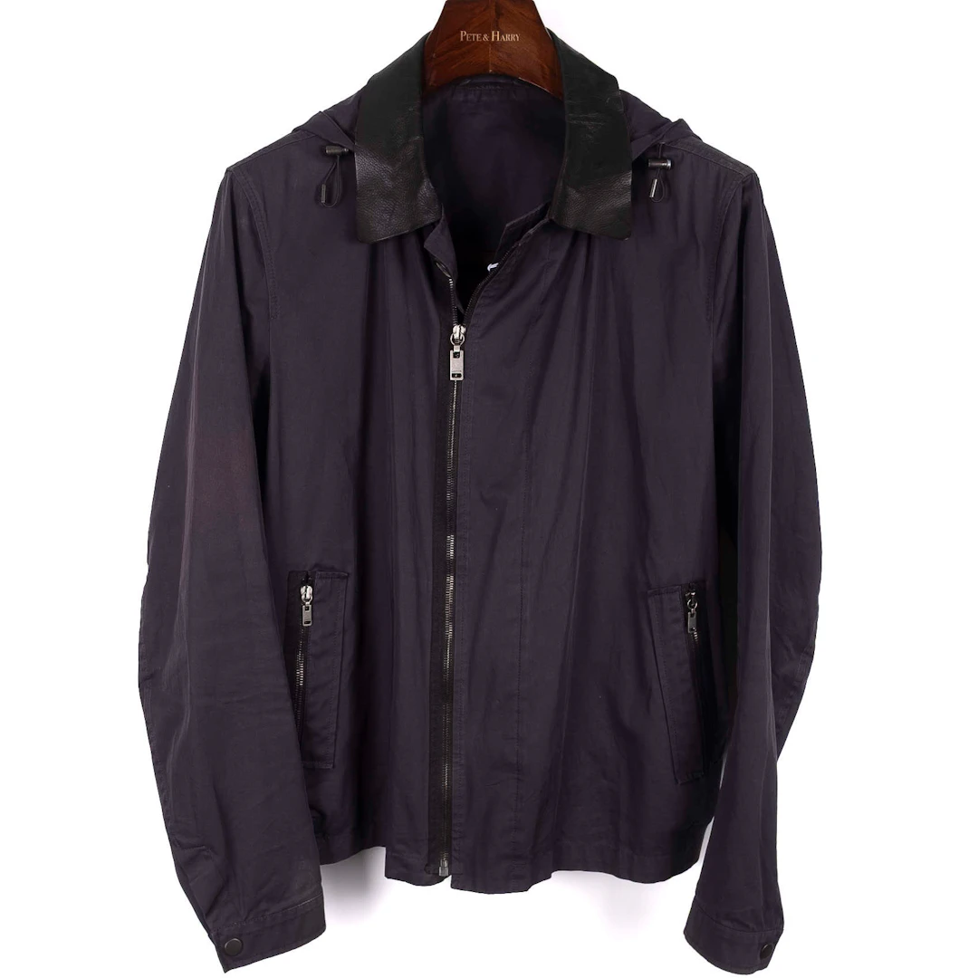 Black Hooded Jacket