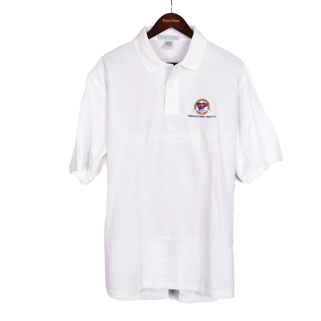 White Short Sleeve Polo Shirt