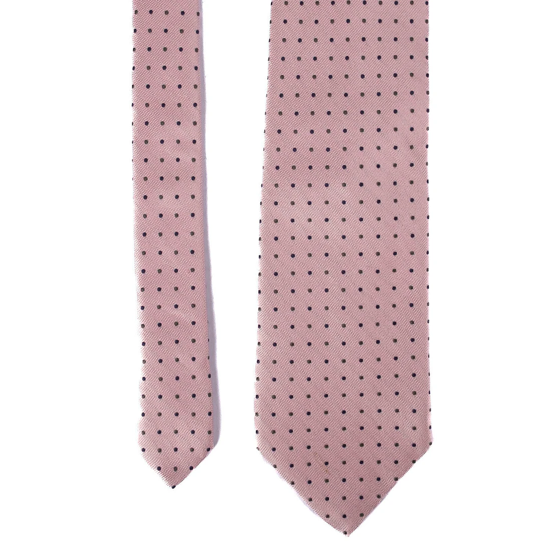 Pink Polka Dot Tie