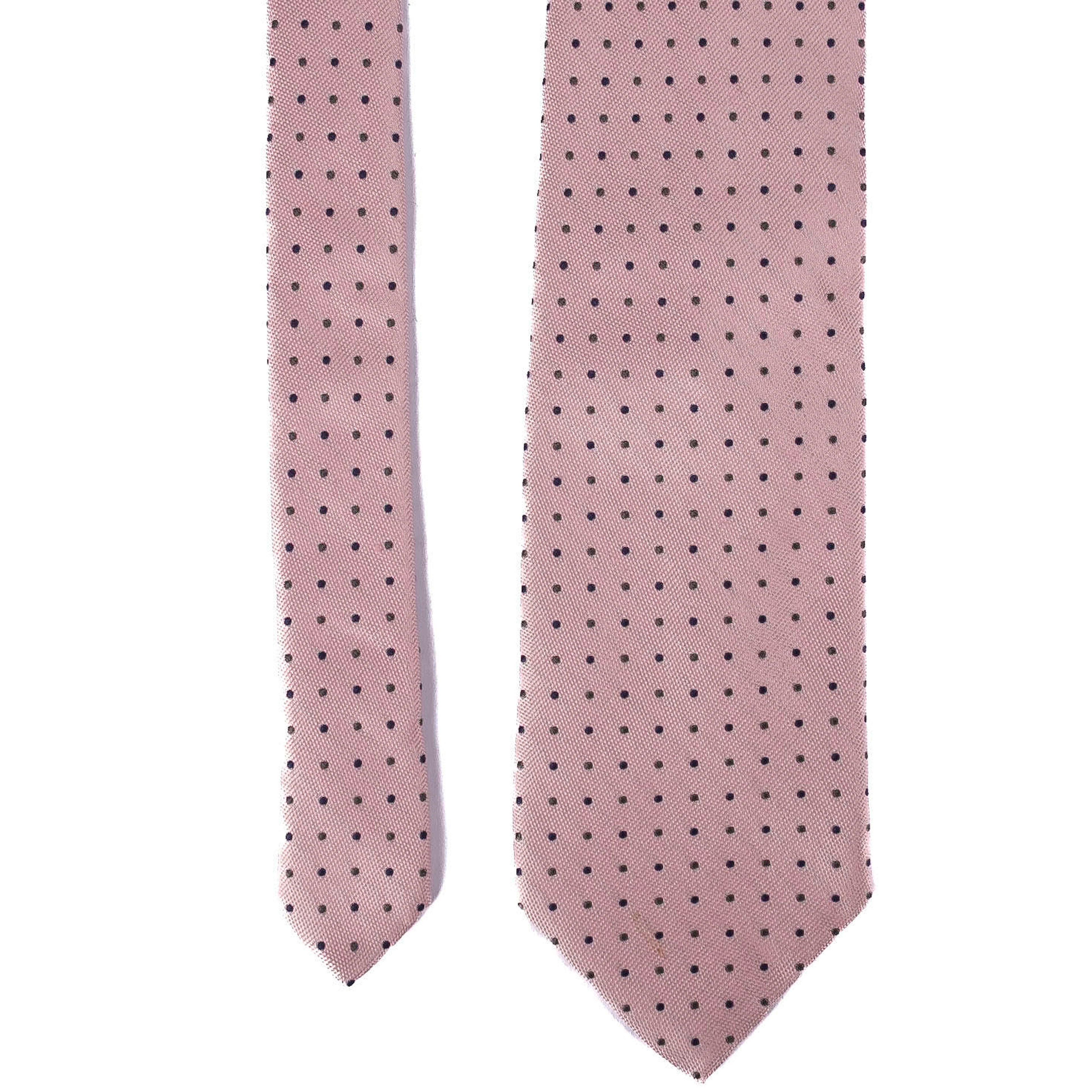 Pink Polka Dot Tie