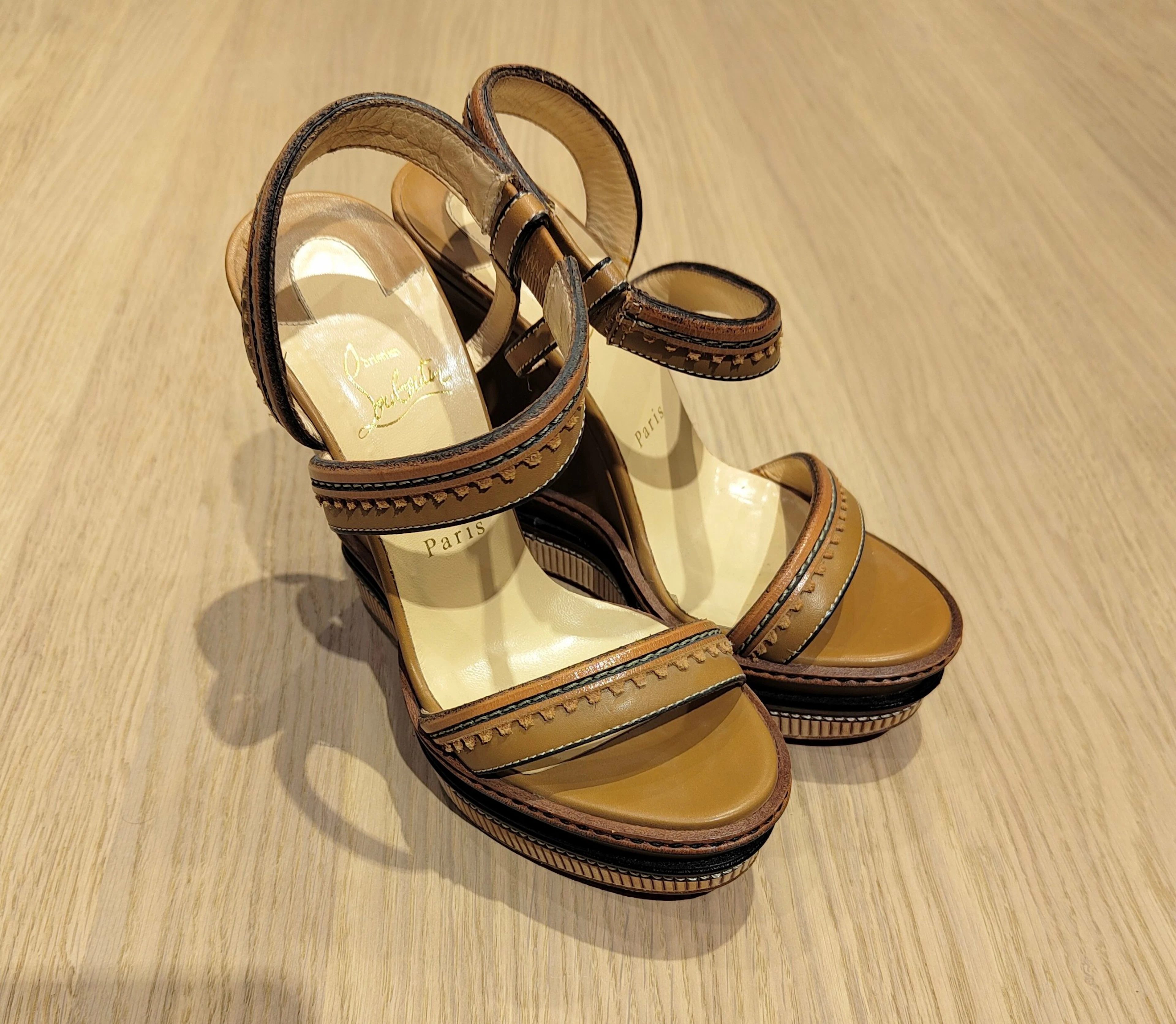 Christian Louboutin · Sandals · Leather