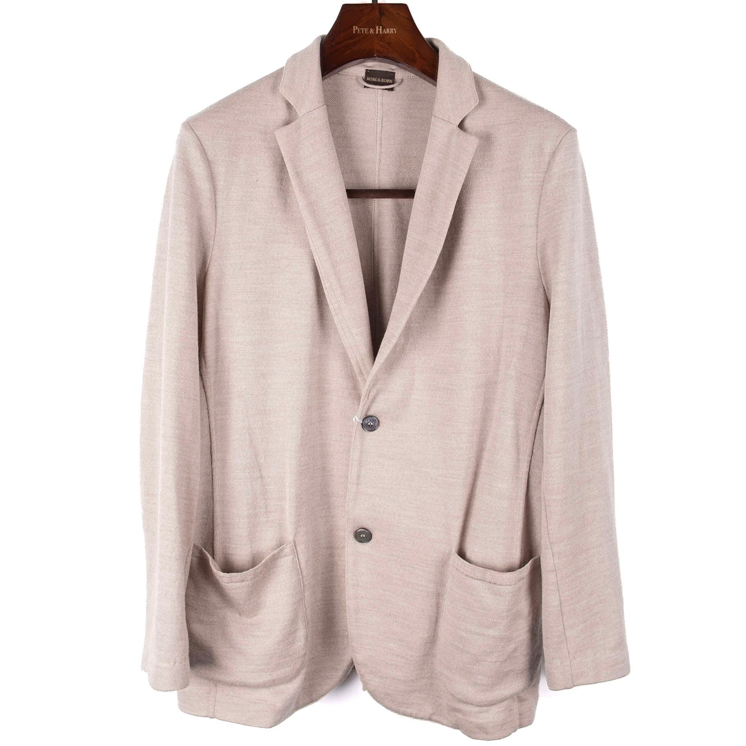 Oatmeal Jersey Sport Coat