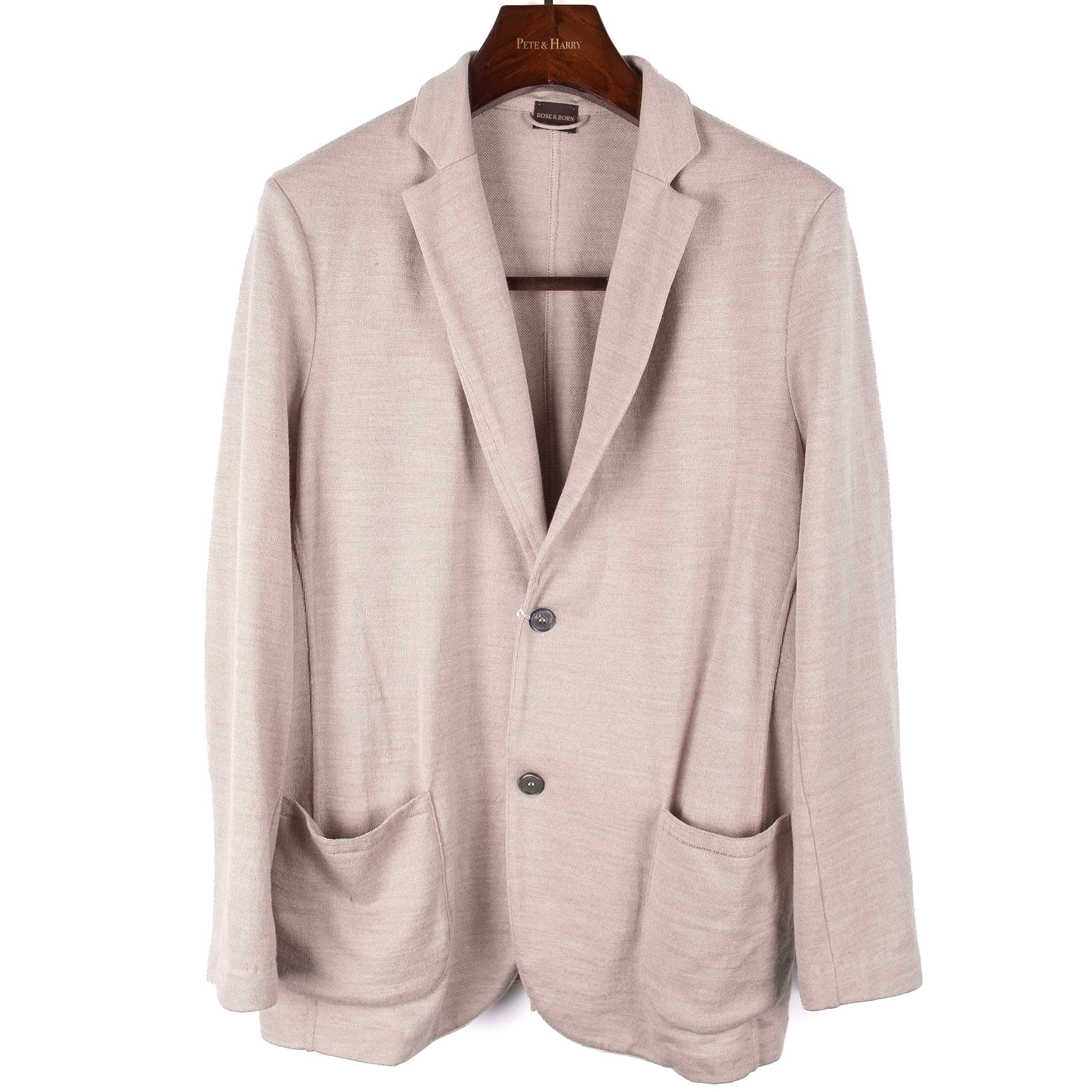 Oatmeal Jersey Sport Coat