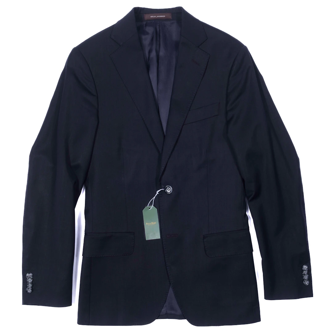 Oscar Jacobson Navy Suit Sz 44