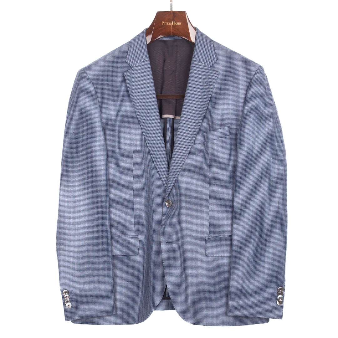 Blue Houndstooth Sport Coat