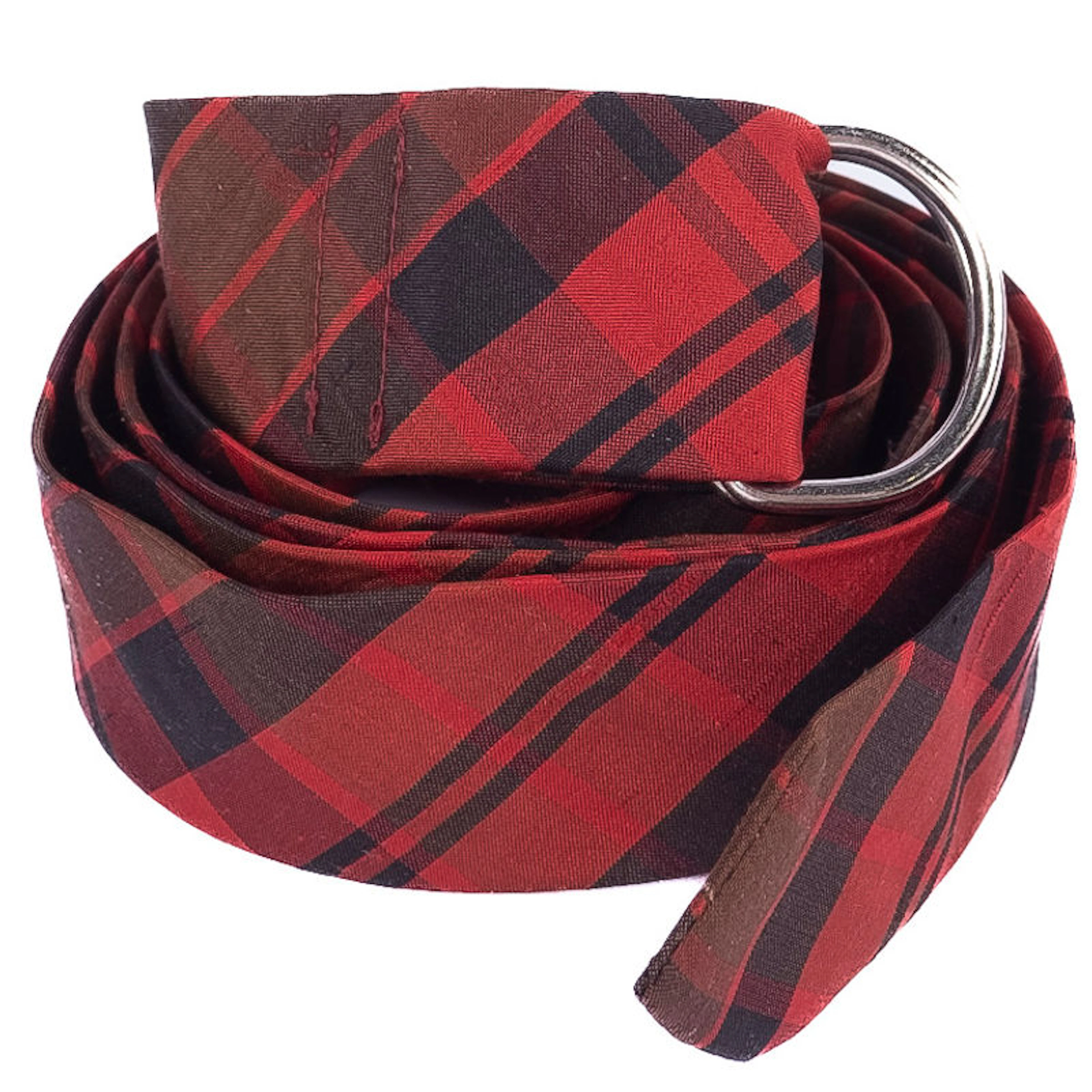 Red and Black Cloth Belt