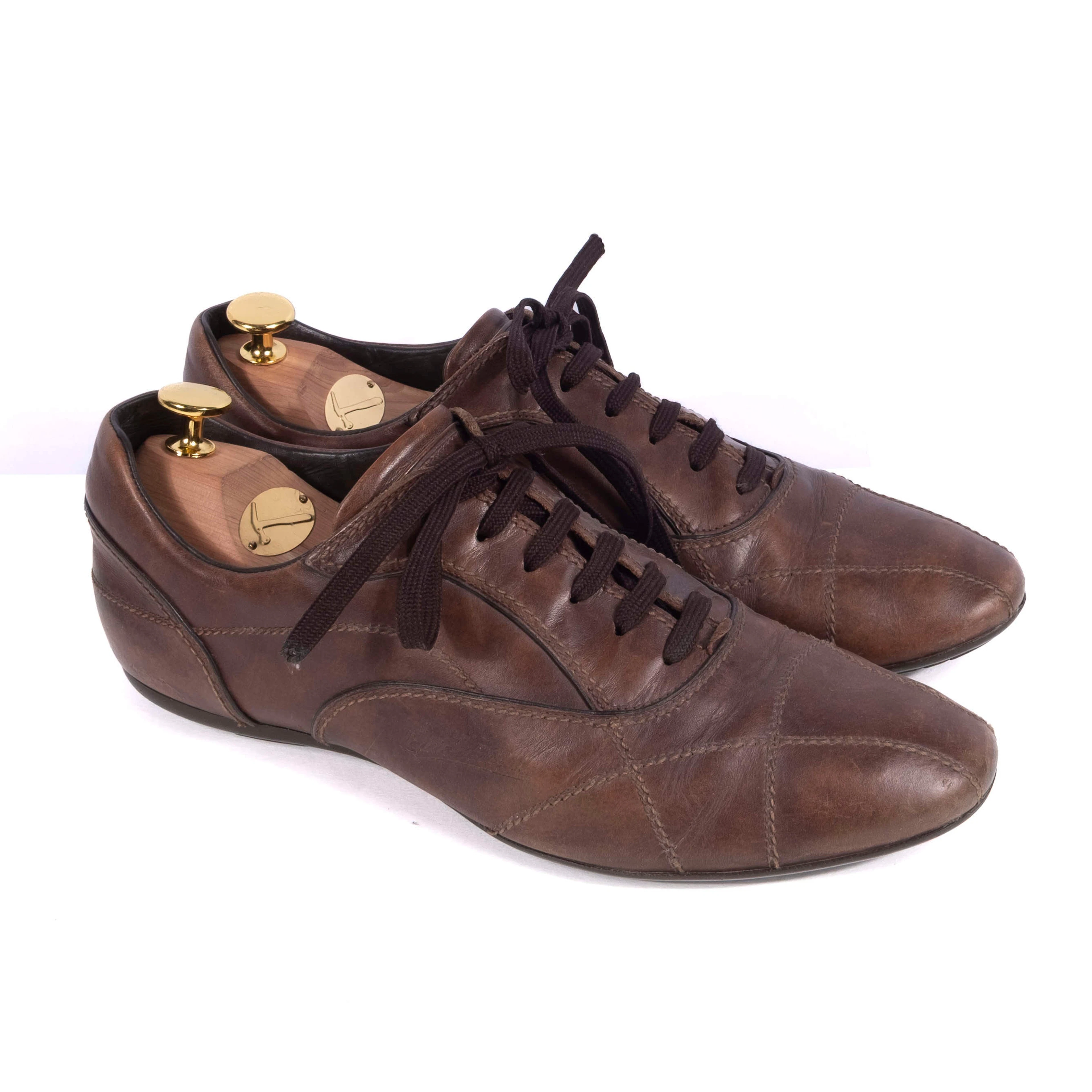 Brown Louis Vuitton Sneakers