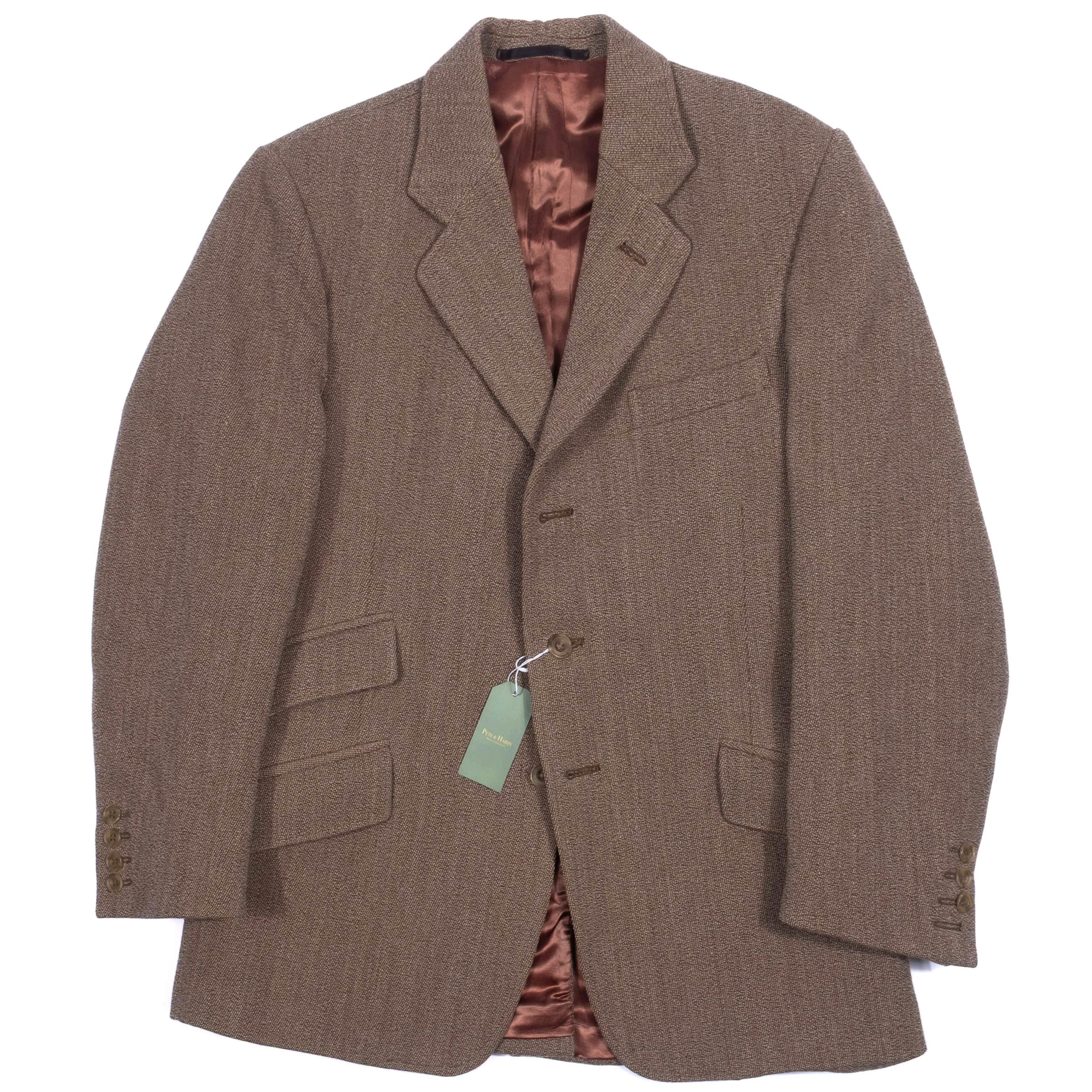 Cordings Brown Wool Sport Coat