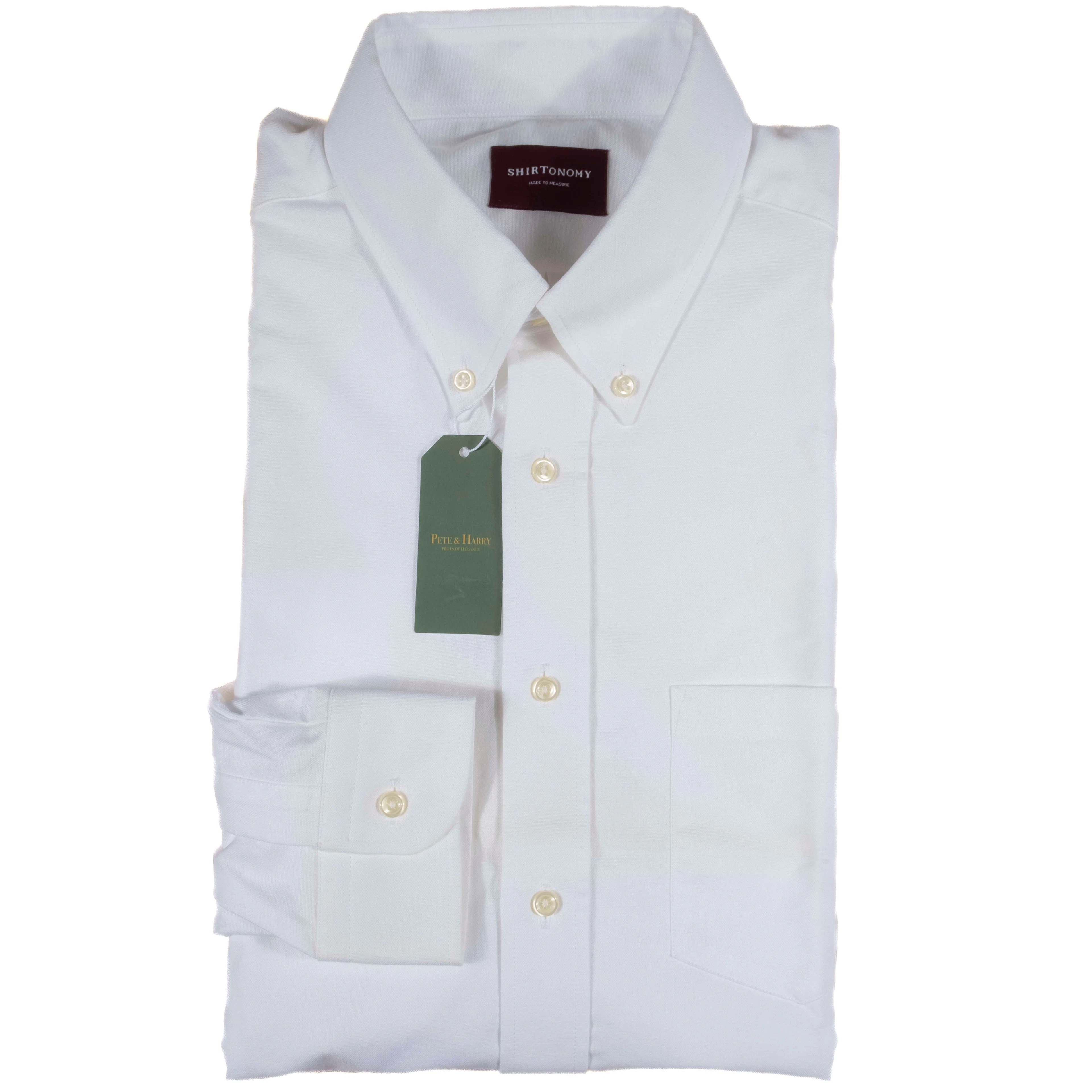 White Buttondown Shirt Sz 41.5