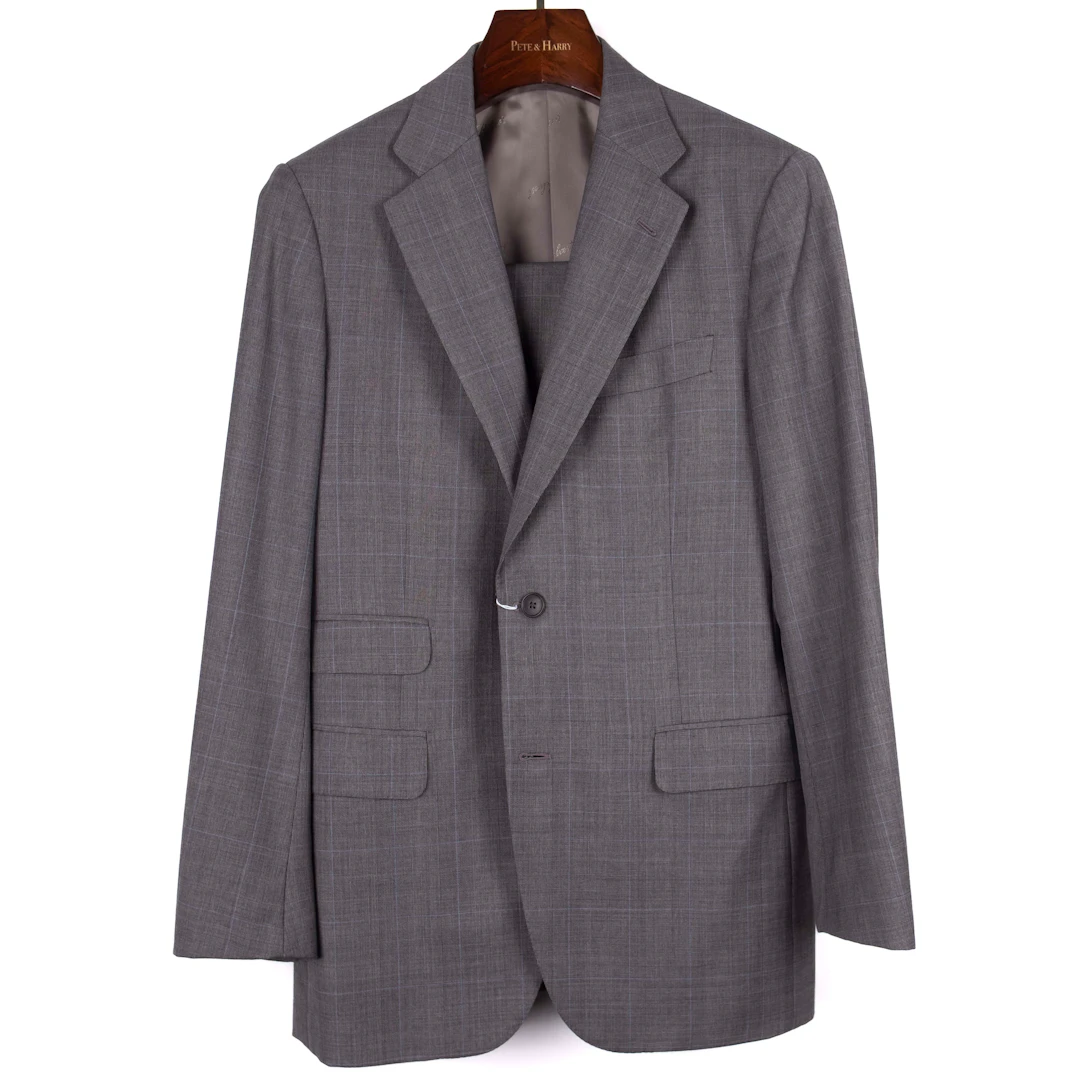 Grey Checked Suit