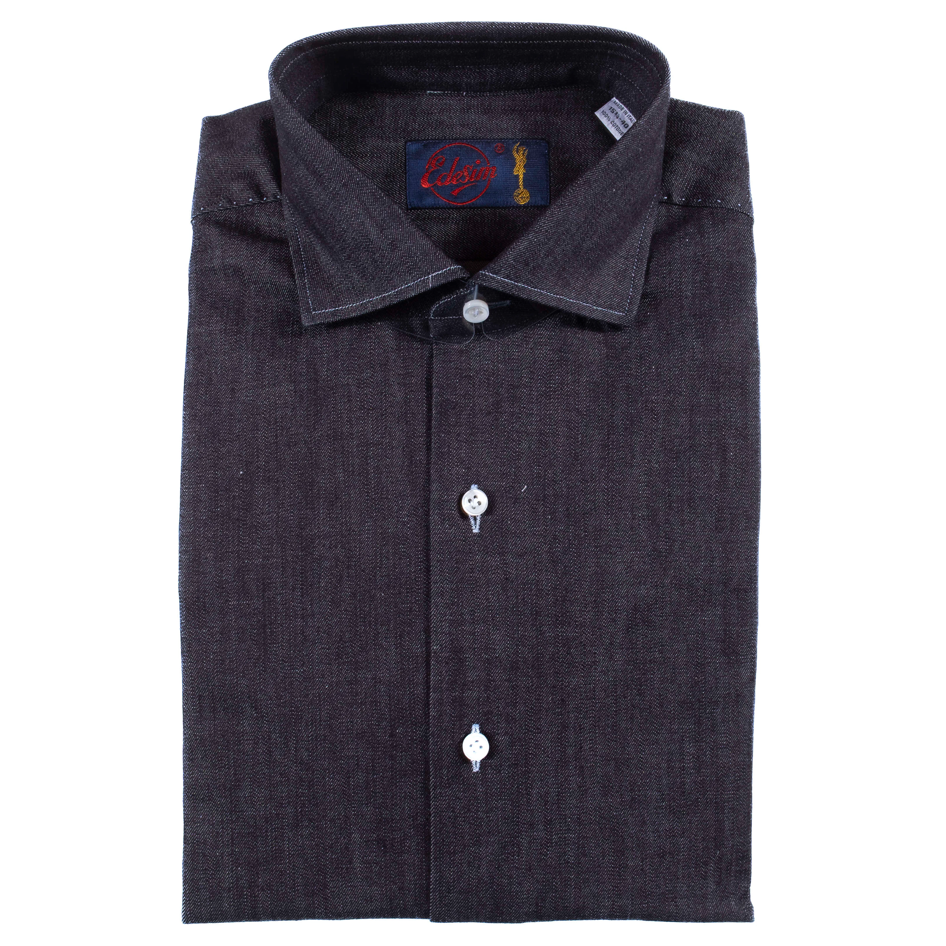 Neapolitan Hand Tailored Denim Shirt