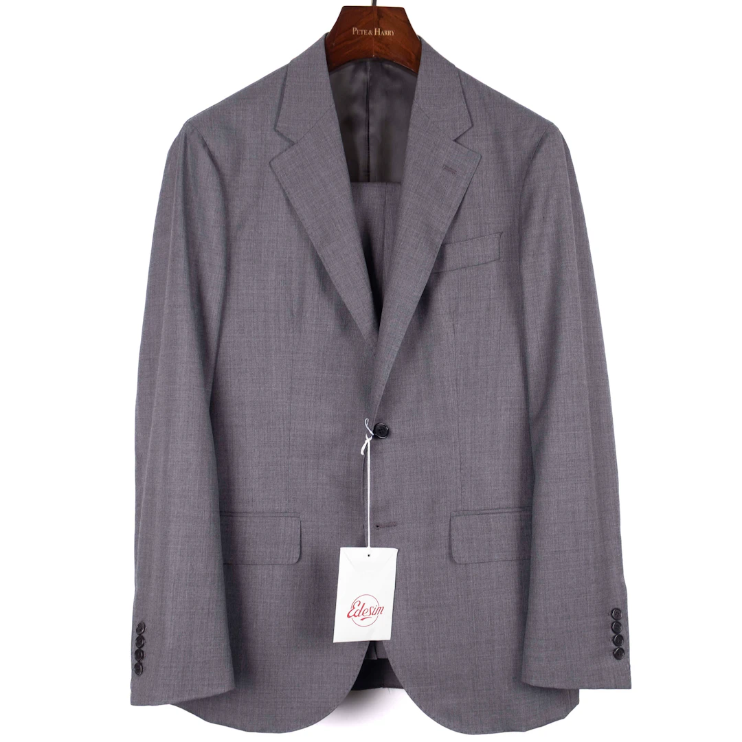 Neapolitan Hand Tailored Grey Suit