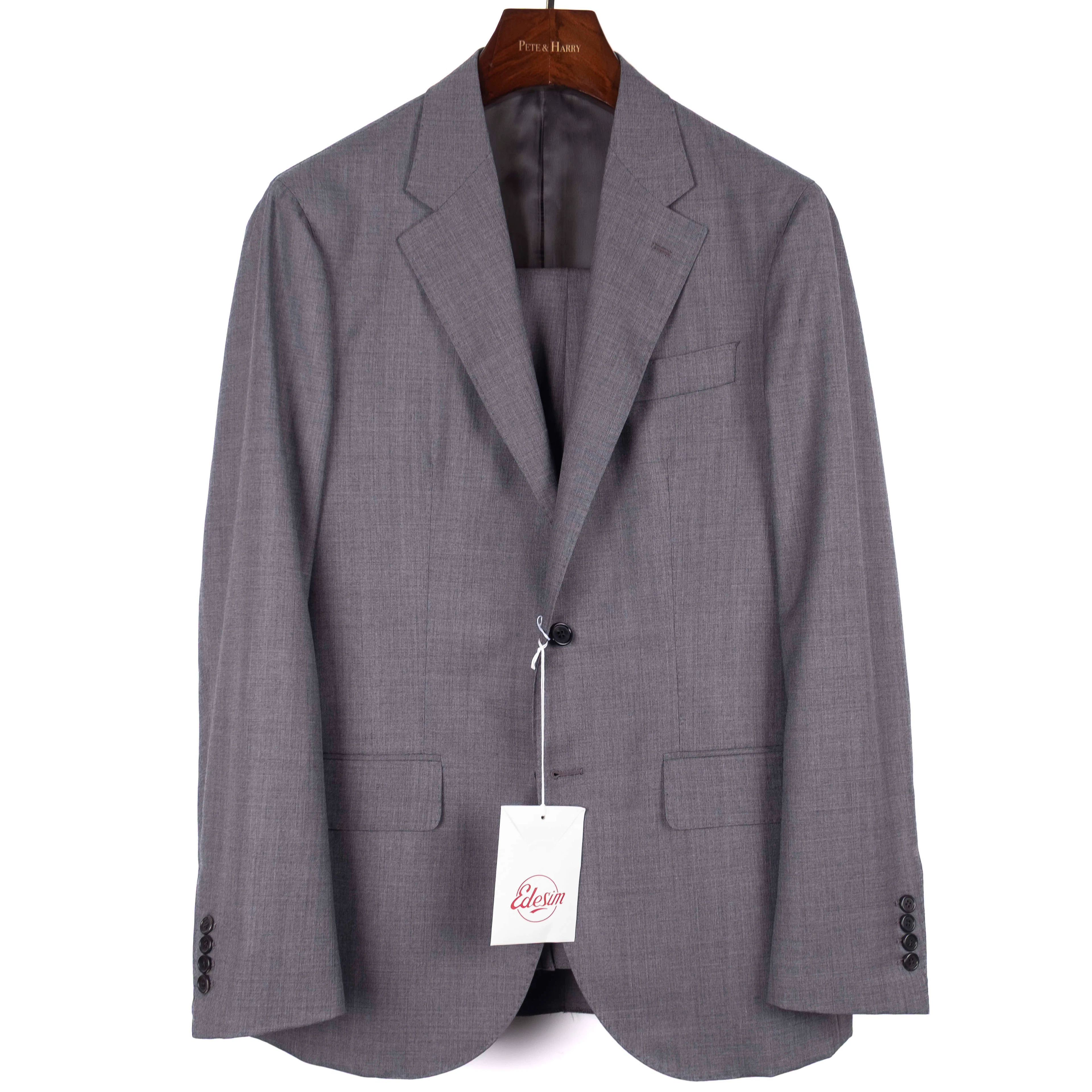Neapolitan Hand Tailored Grey Suit