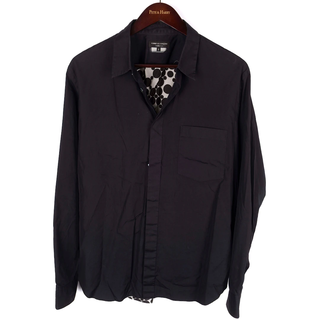 Black Patterned Shirt