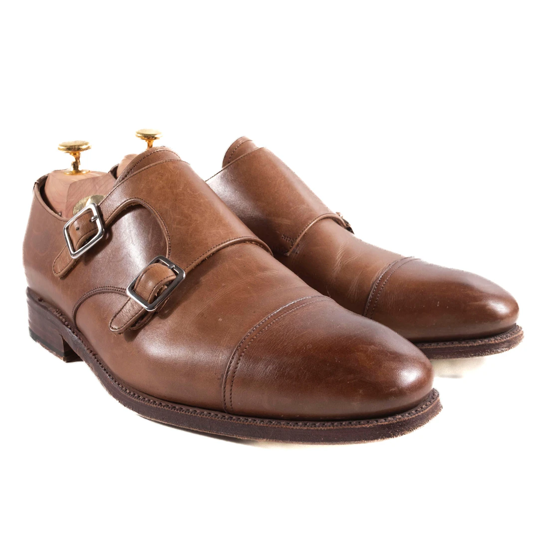 Meermin Brown Double Monkstrap