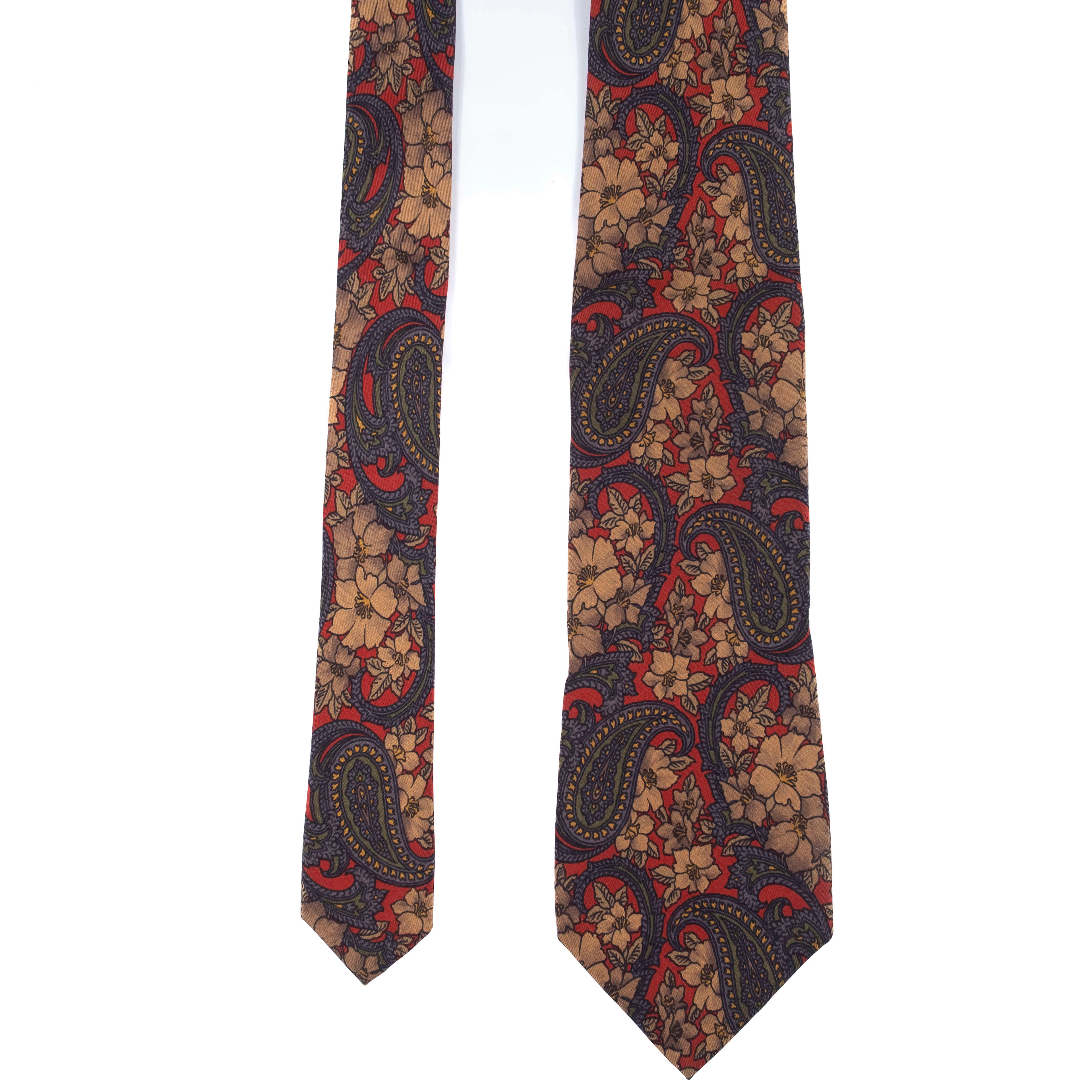 Altea Red Paisley Tie