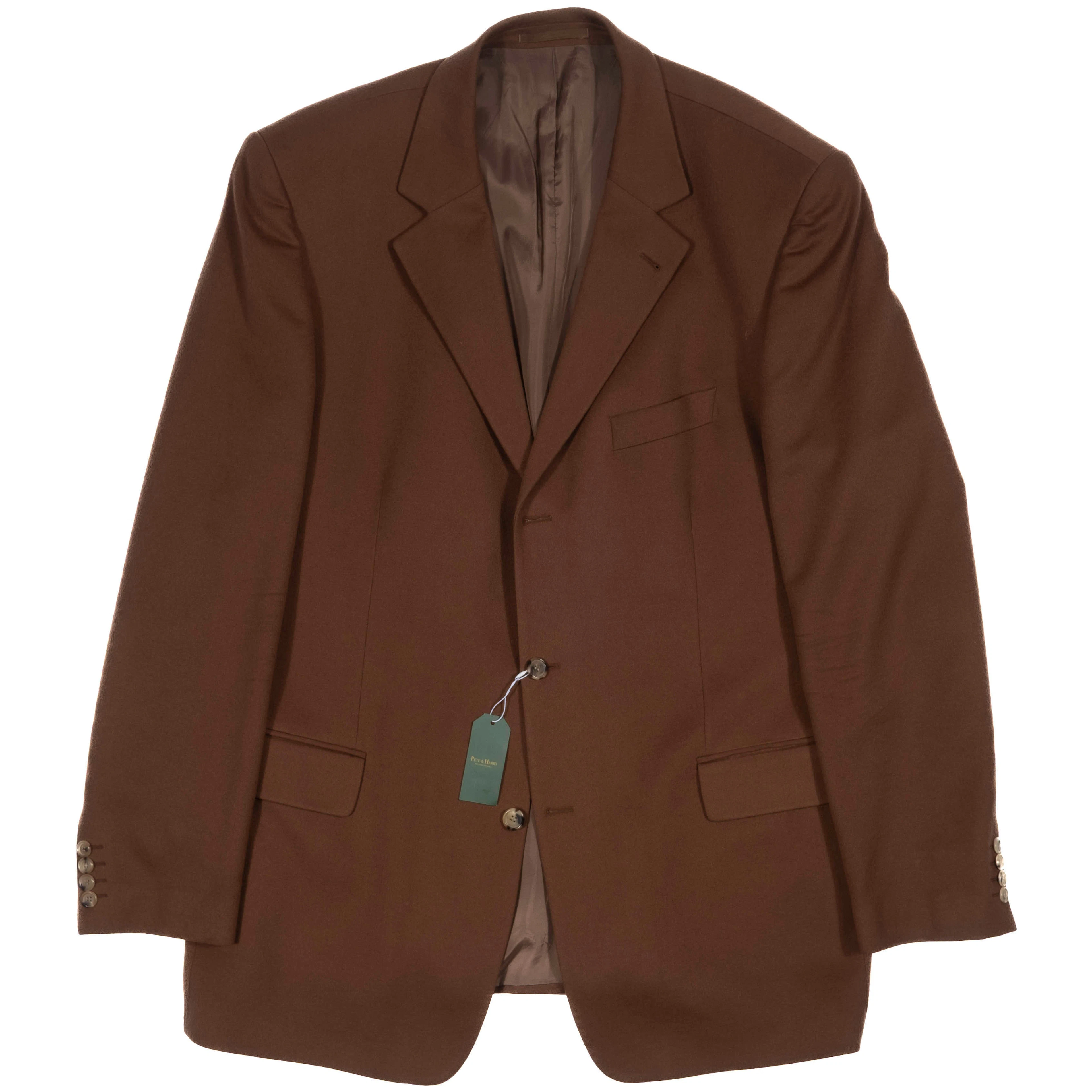 Hugo Boss Brown Wool/Cashmere Sport Coat