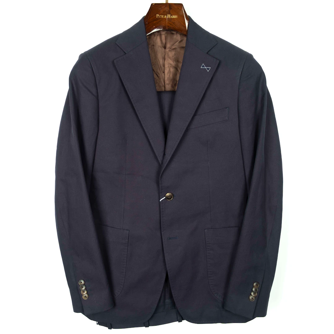 New with Tags Navy Cotton Suit