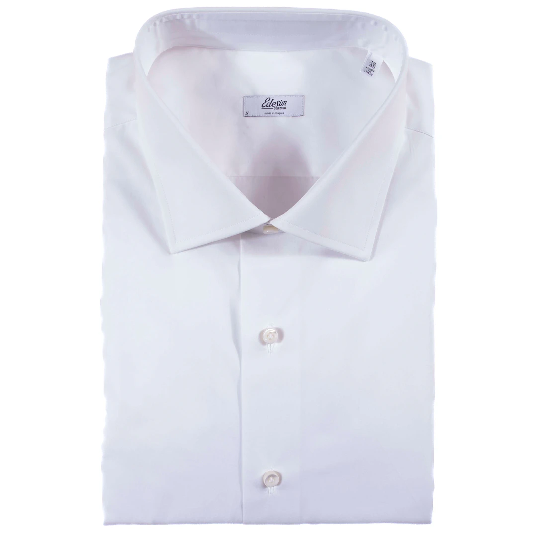 Neapolitan Hand Tailored White Shirt