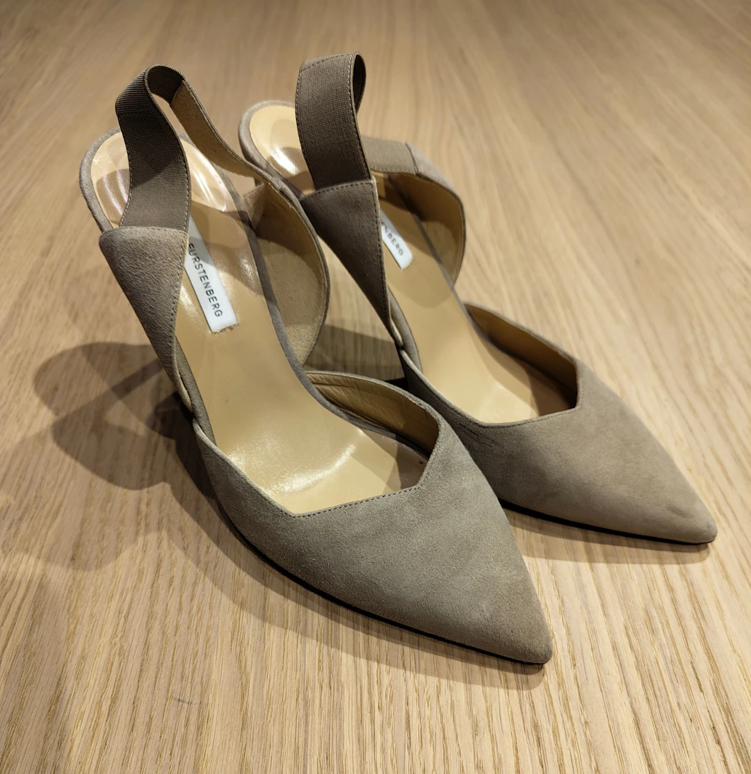 Diane von Furstenberg · Heels · Suede