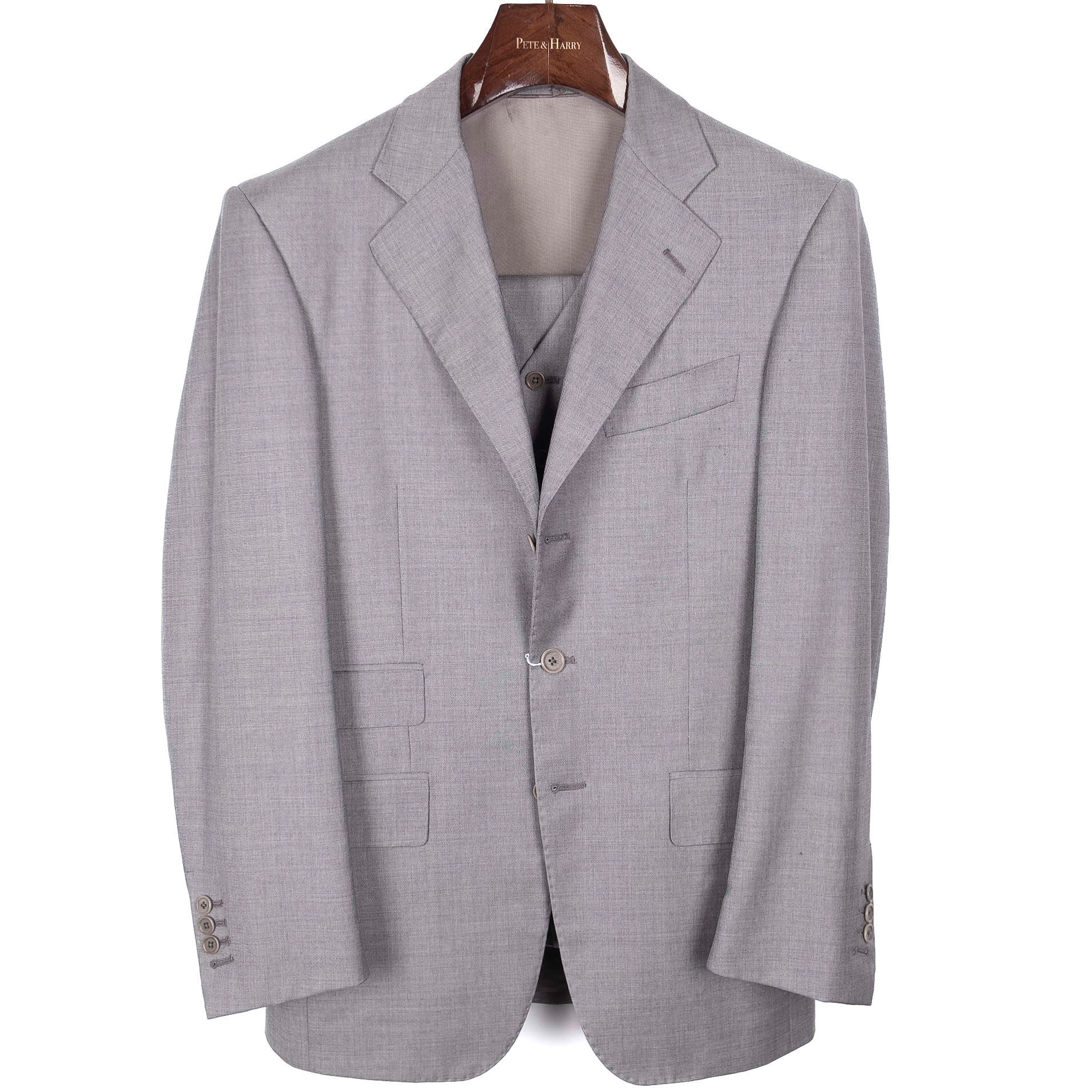 Light Grey 3 Piece Business Suit