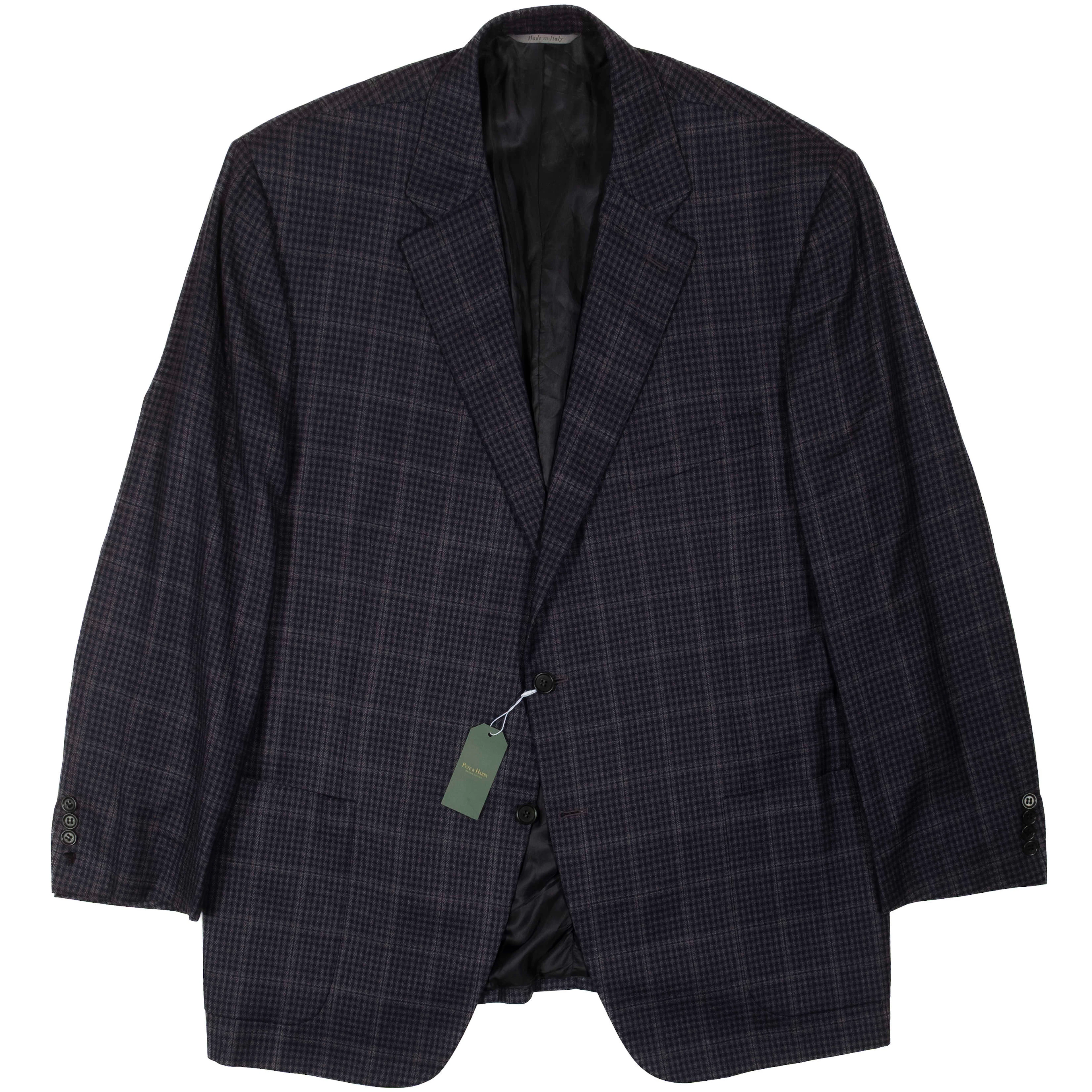 Canali Blue Check Sport Coat