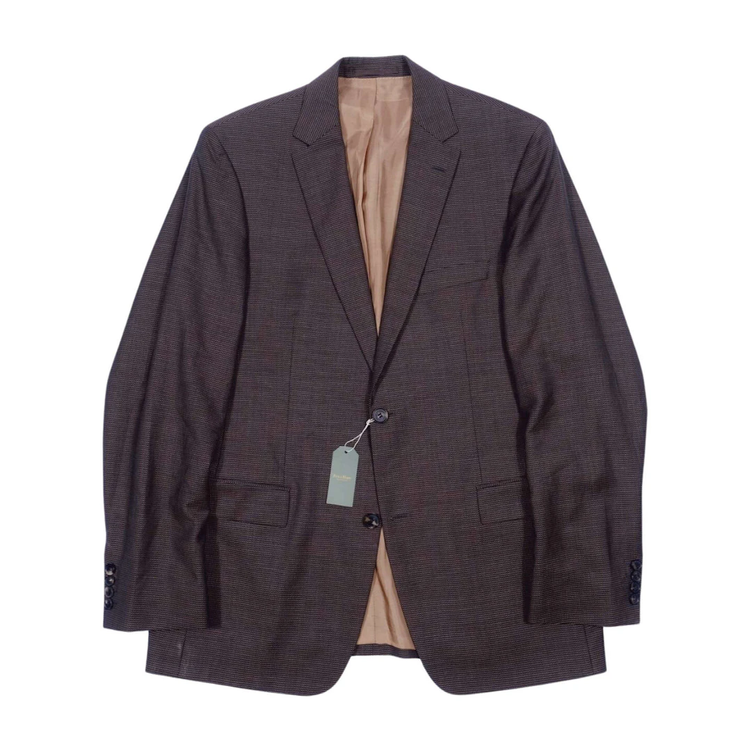Hugo Boss Brown Mohair/Wool Sport Coat